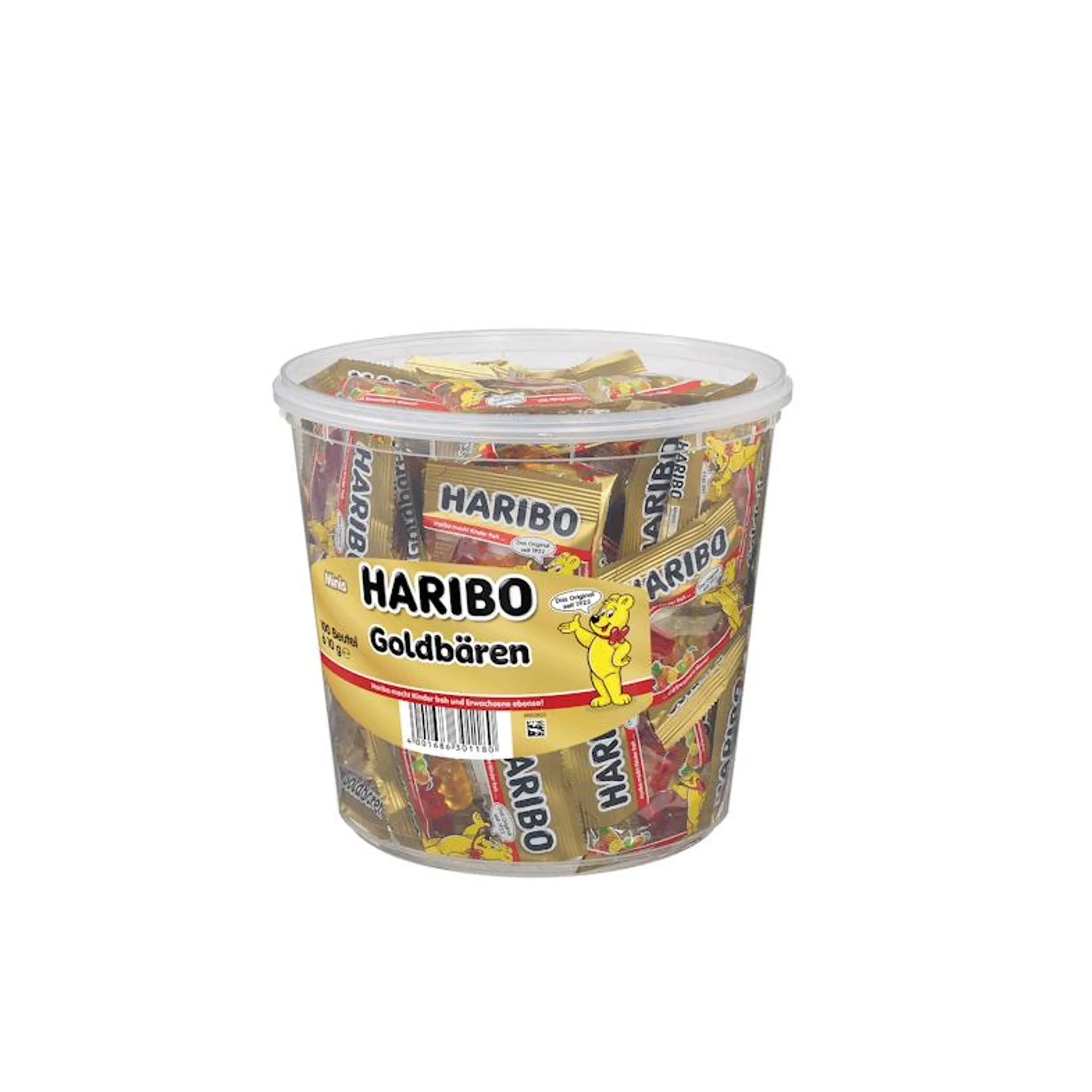 Haribo Goldbären 100 Minibeutel (1 kg)