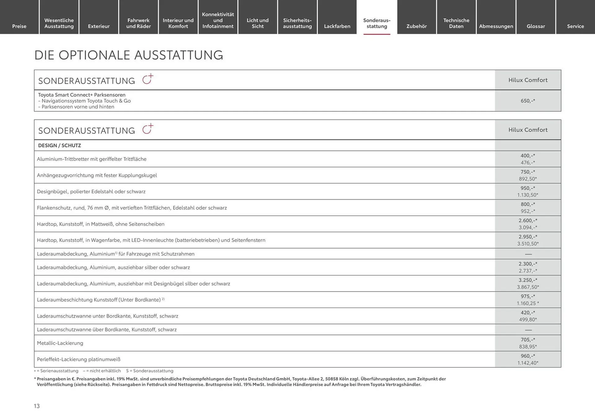 Toyota Prospekt von 10. August bis 10. August 2025 - Prospekt seite 13