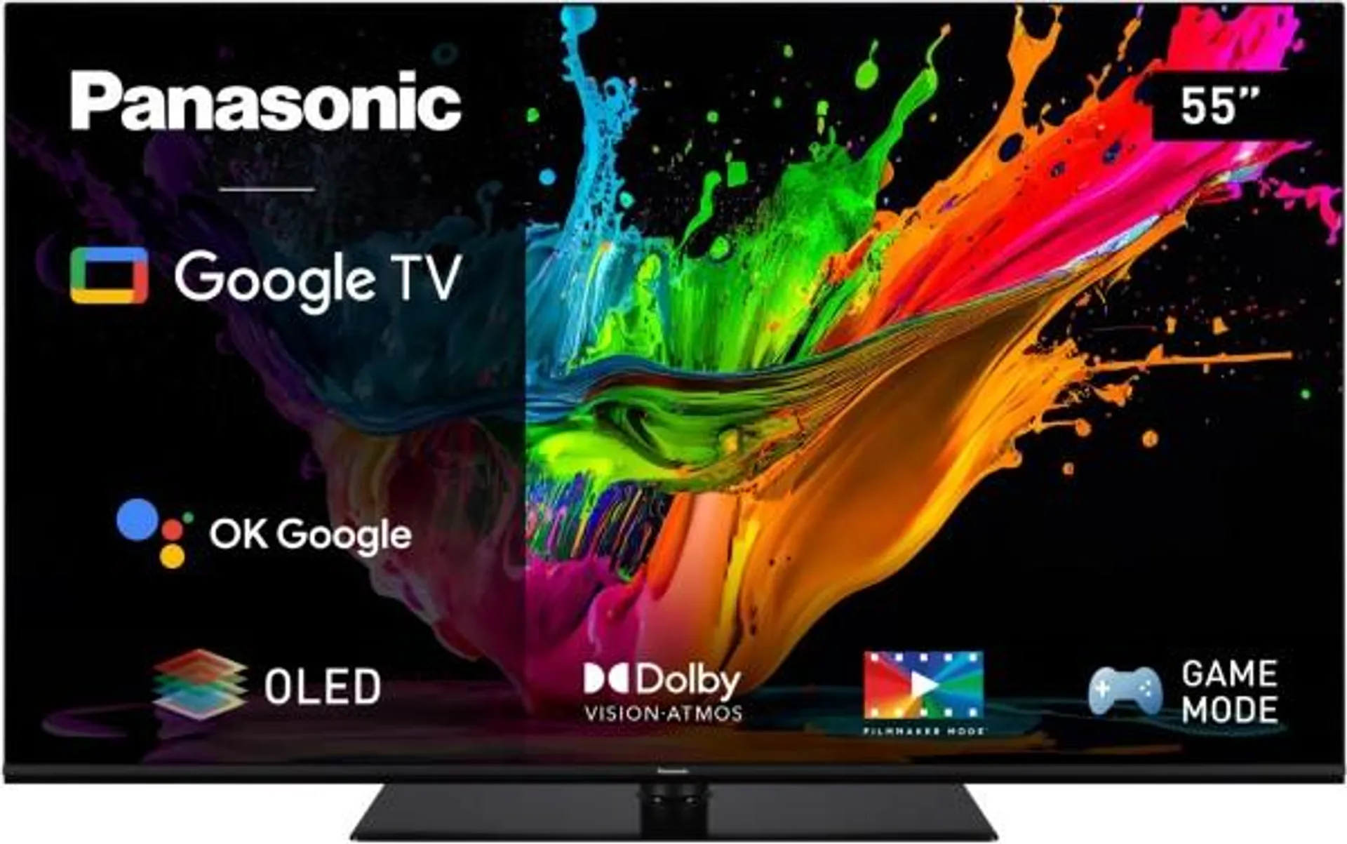 Panasonic TX-55MZ800E 139 cm (55") OLED-TV schwarz / G