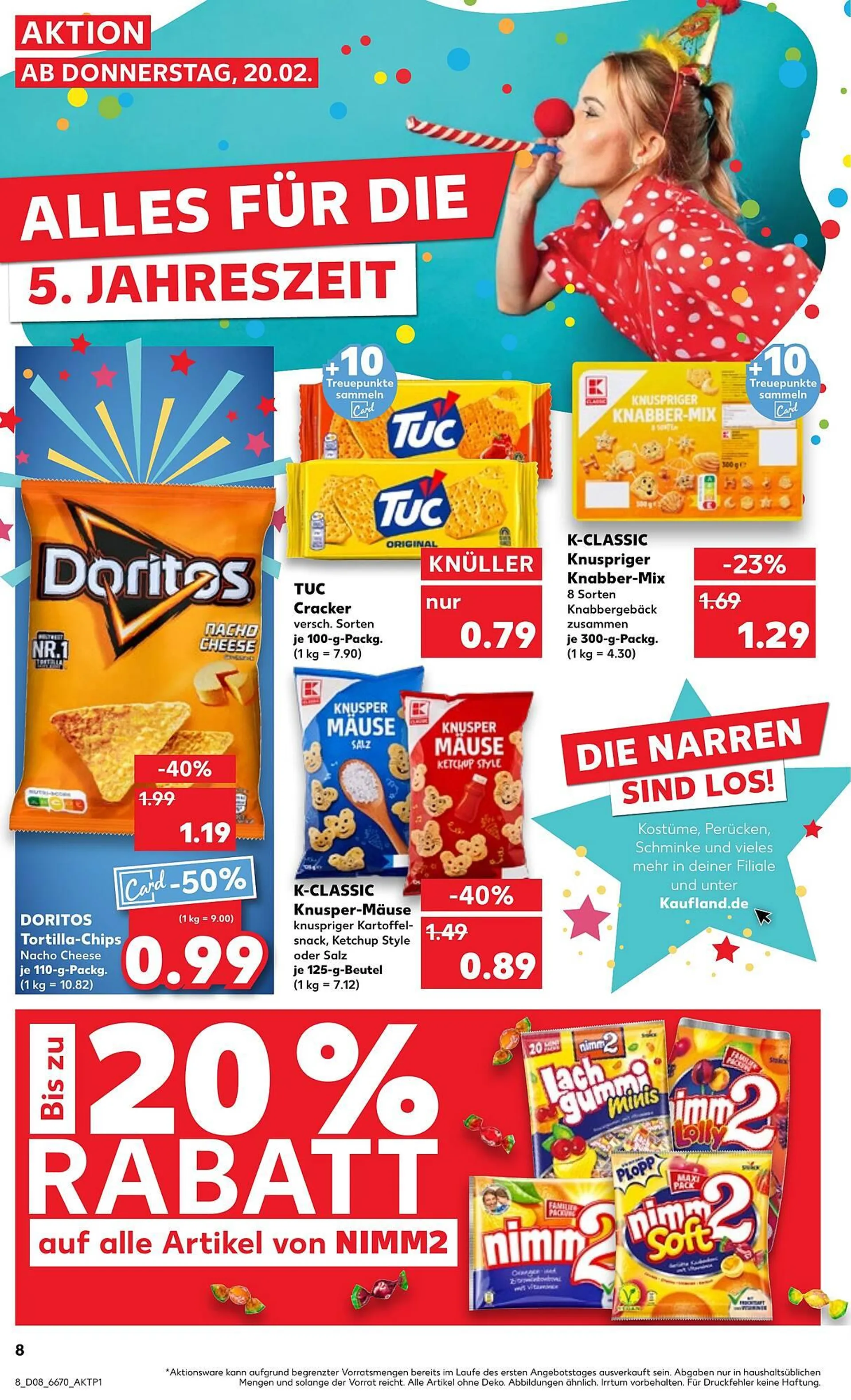 Kaufland Prospekt von 20. Februar bis 26. Februar 2025 - Prospekt seite 8