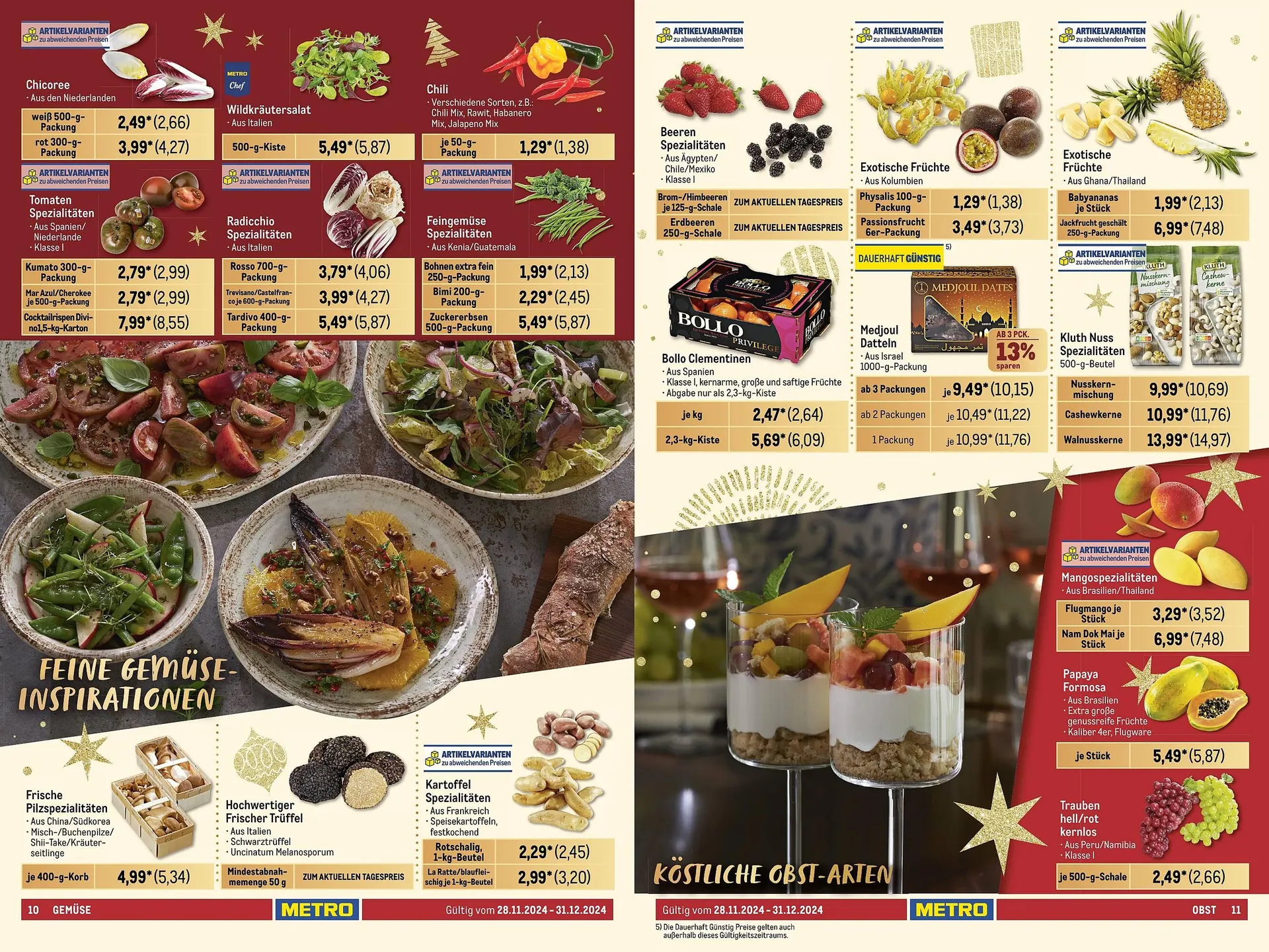 METRO Prospekt von 28. November bis 31. Dezember 2024 - Prospekt seite 6