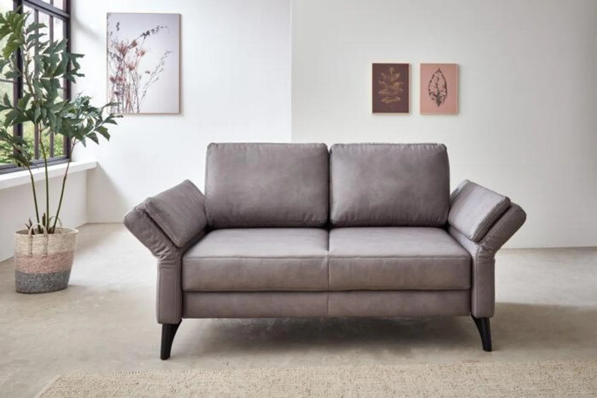 Schlafsofa in Stoff mit Easy Lift Funktion