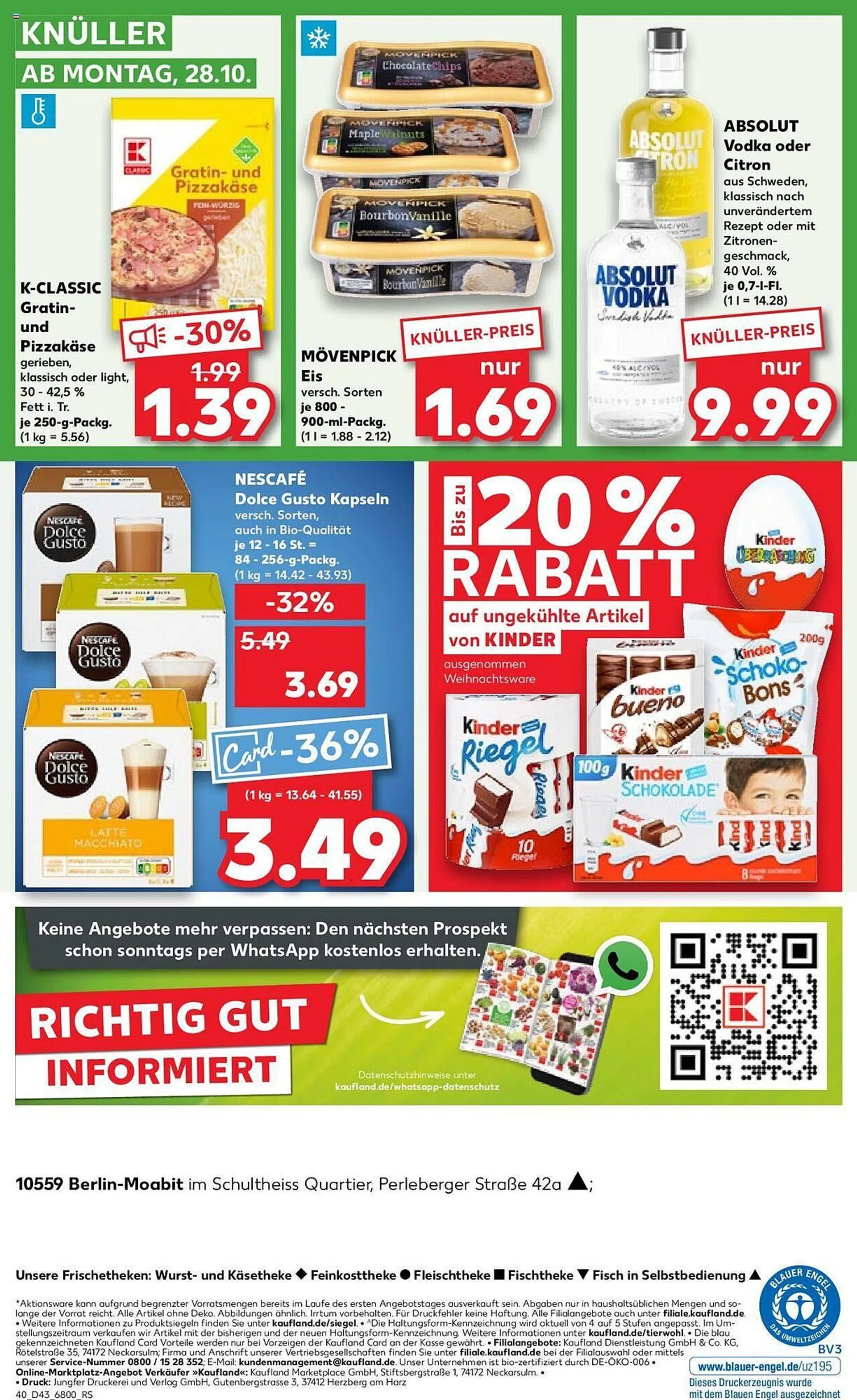 Kaufland Prospekt von 24. Oktober bis 30. Oktober 2024 - Prospekt seite 40