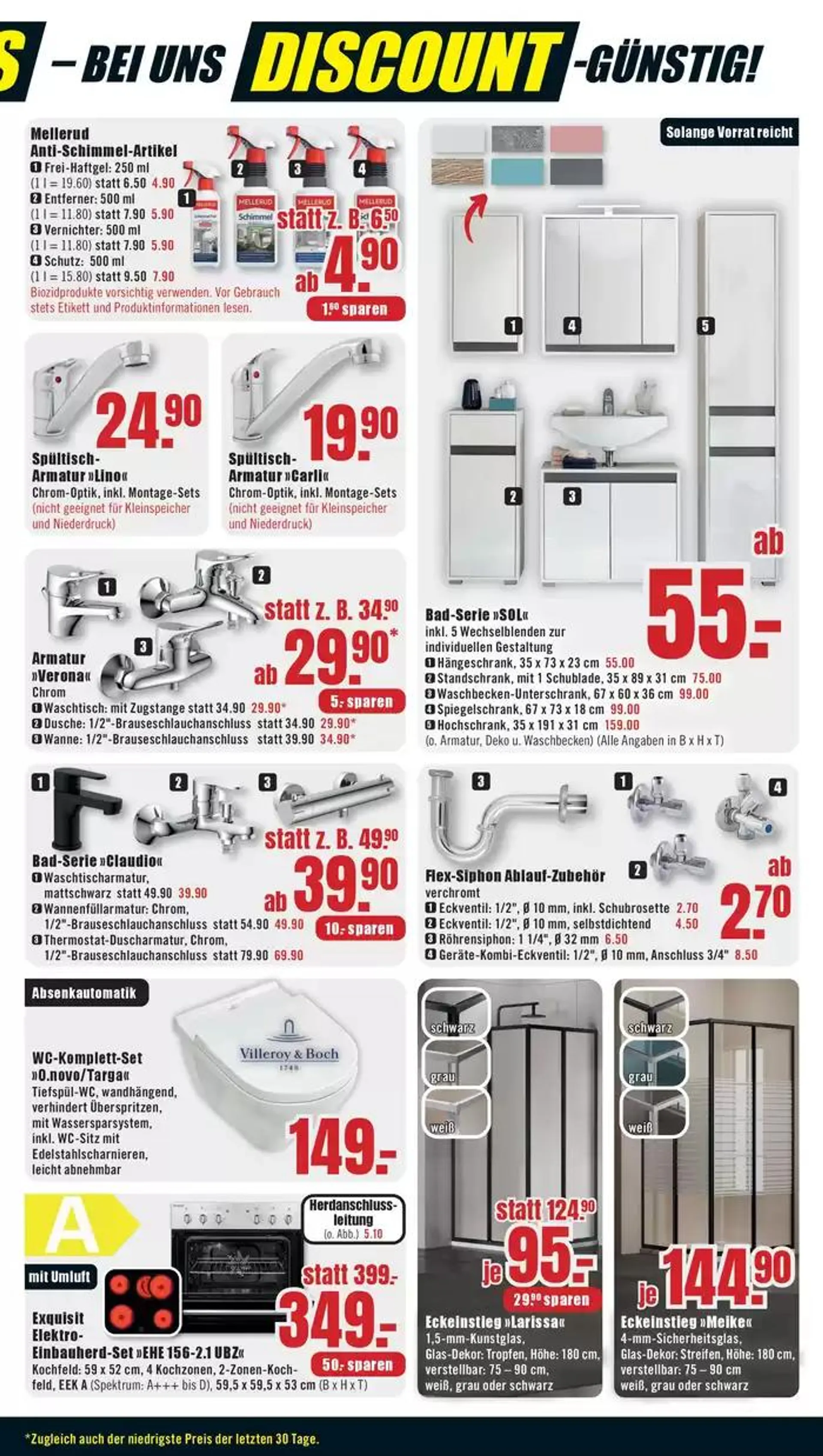 B1 Discount Baumarkt flugblatt von 19. Oktober bis 2. November 2024 - Prospekt seite 3