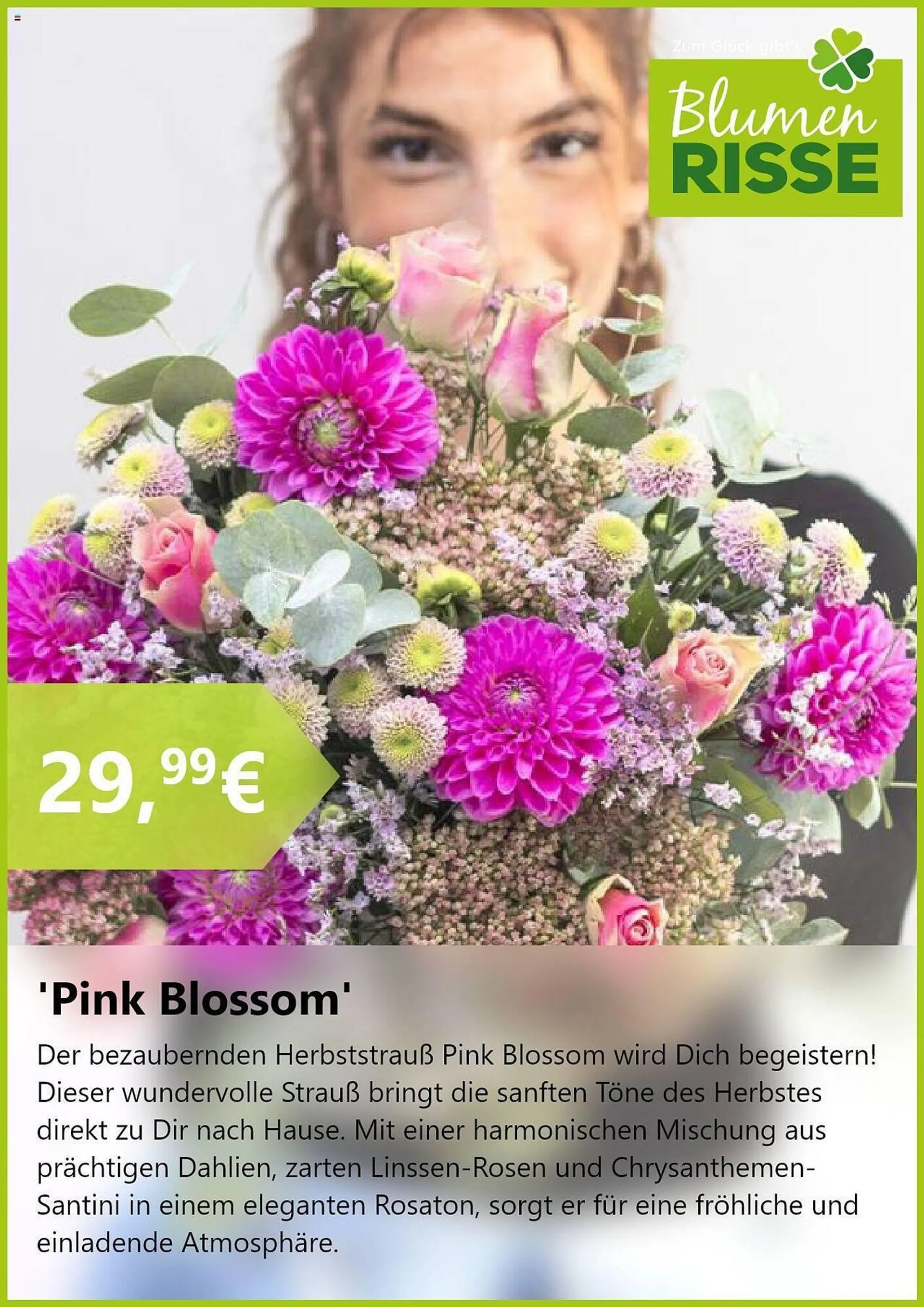 Blumen Risse Prospekt von 16. Oktober bis 13. November 2024 - Prospekt seite 9