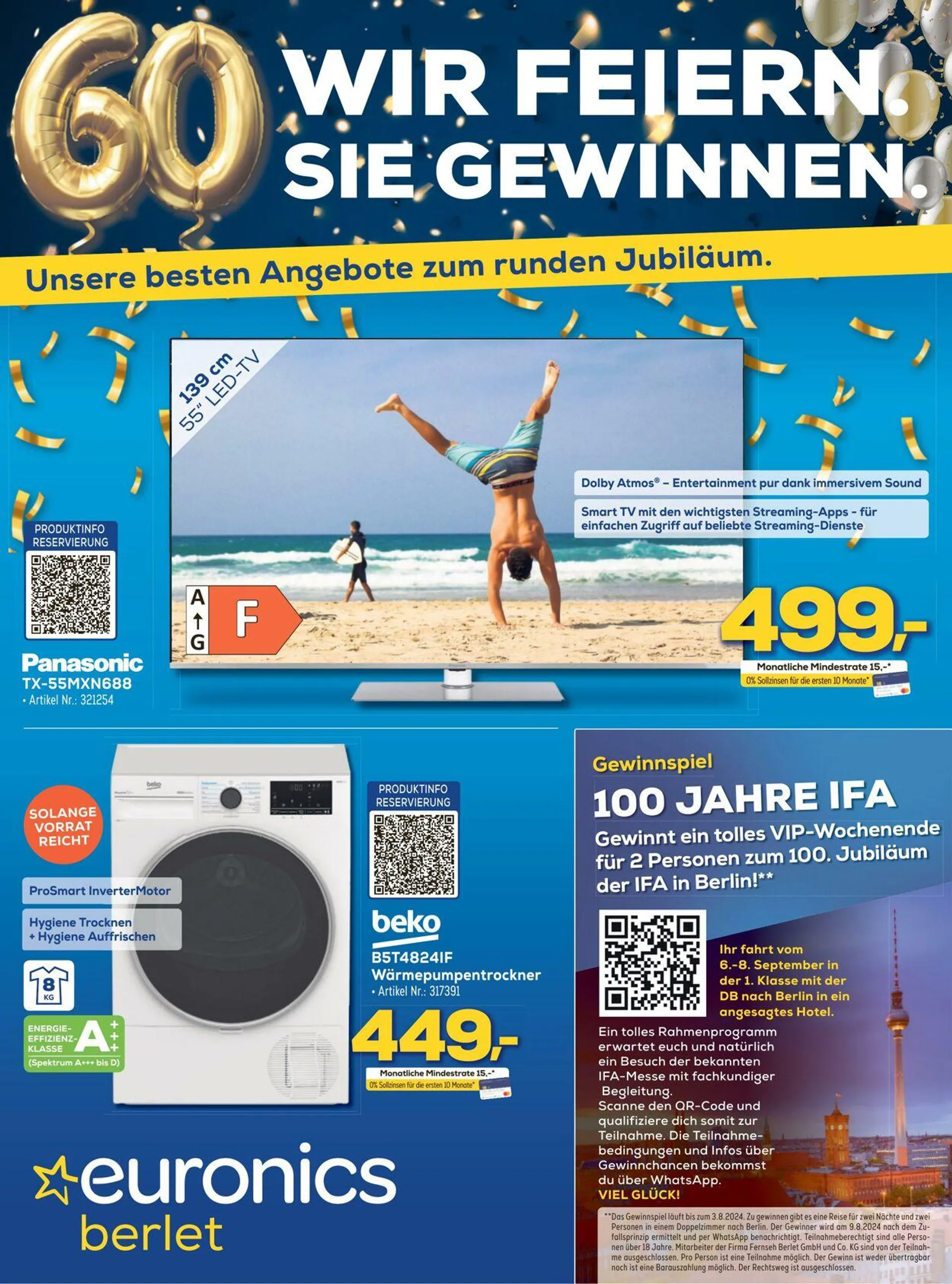 Berlet Aktueller Prospekt von 4. Oktober bis 18. Oktober 2025 - Prospekt seite 1