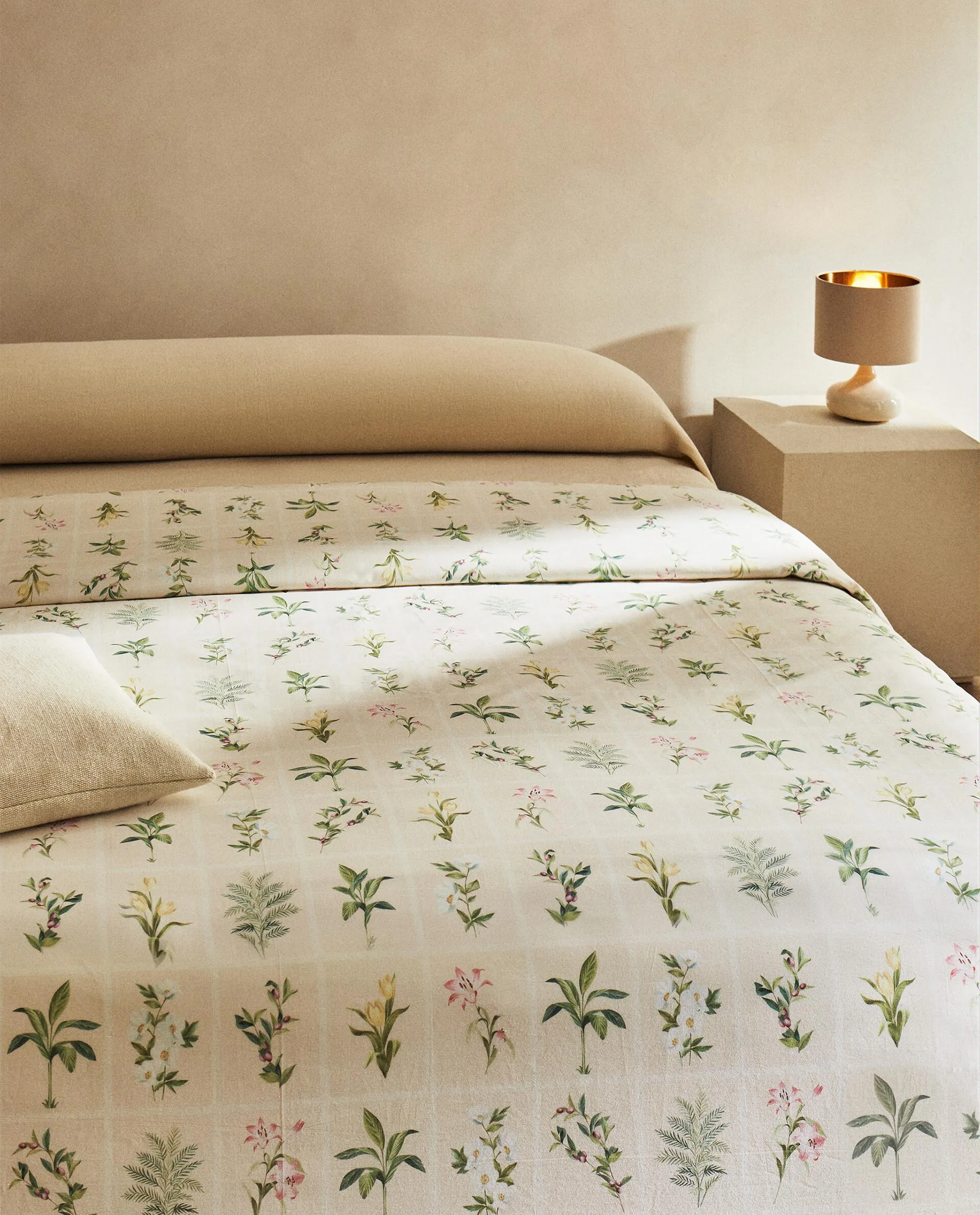 BOTANICAL PRINT DUVET COVER