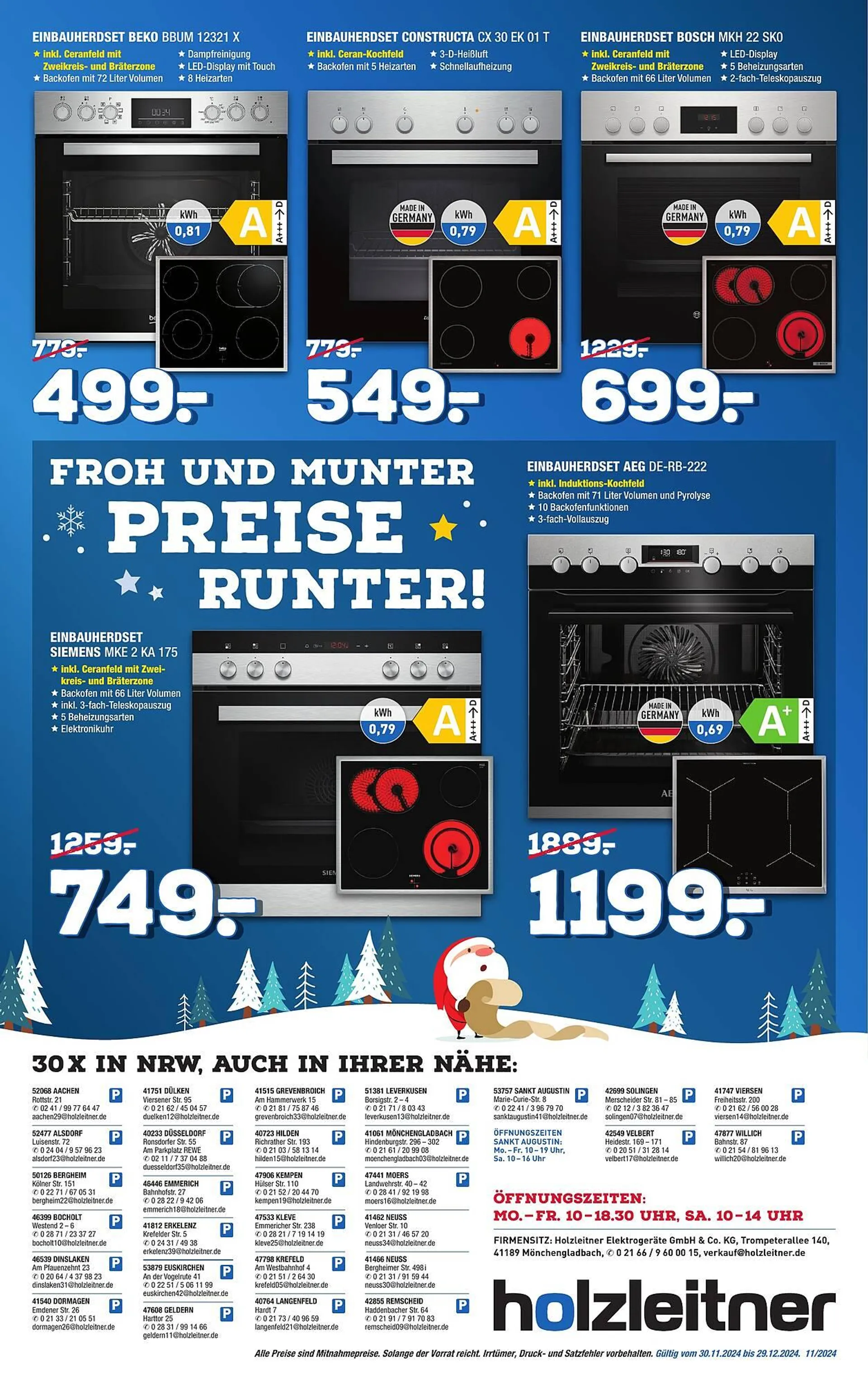 Holzleitner Prospekt von 30. November bis 24. Dezember 2024 - Prospekt seite 6