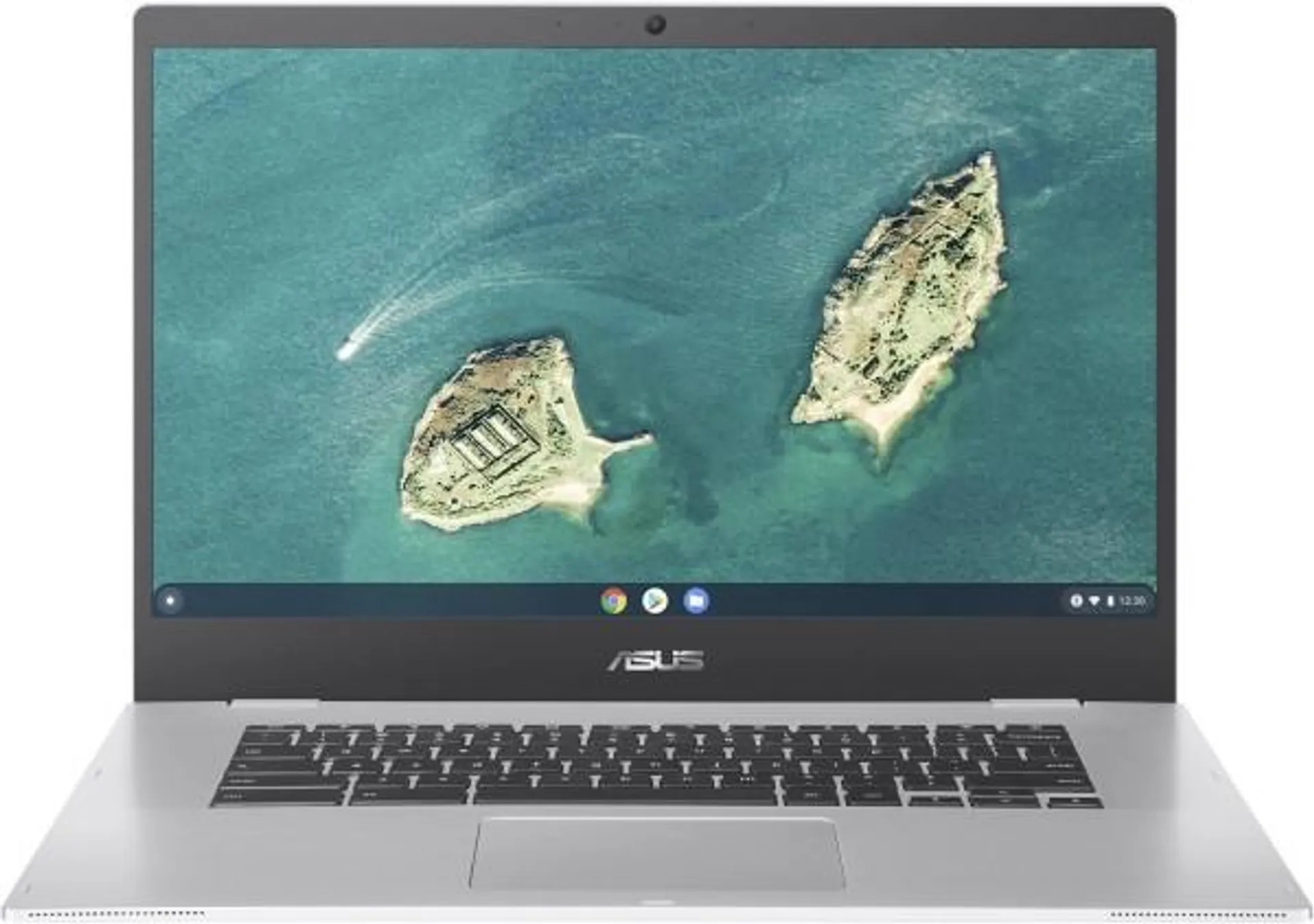 ASUS Chromebook CX1 CX1500CKA-EJ0113 39,6 cm (15,6") Chromebook transparent silver