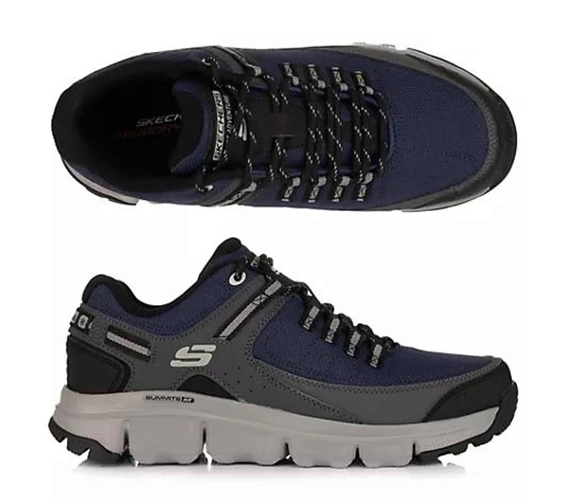 SKECHERS Herren-Trekkingschuh Summits AT Materialmix Memory Foam