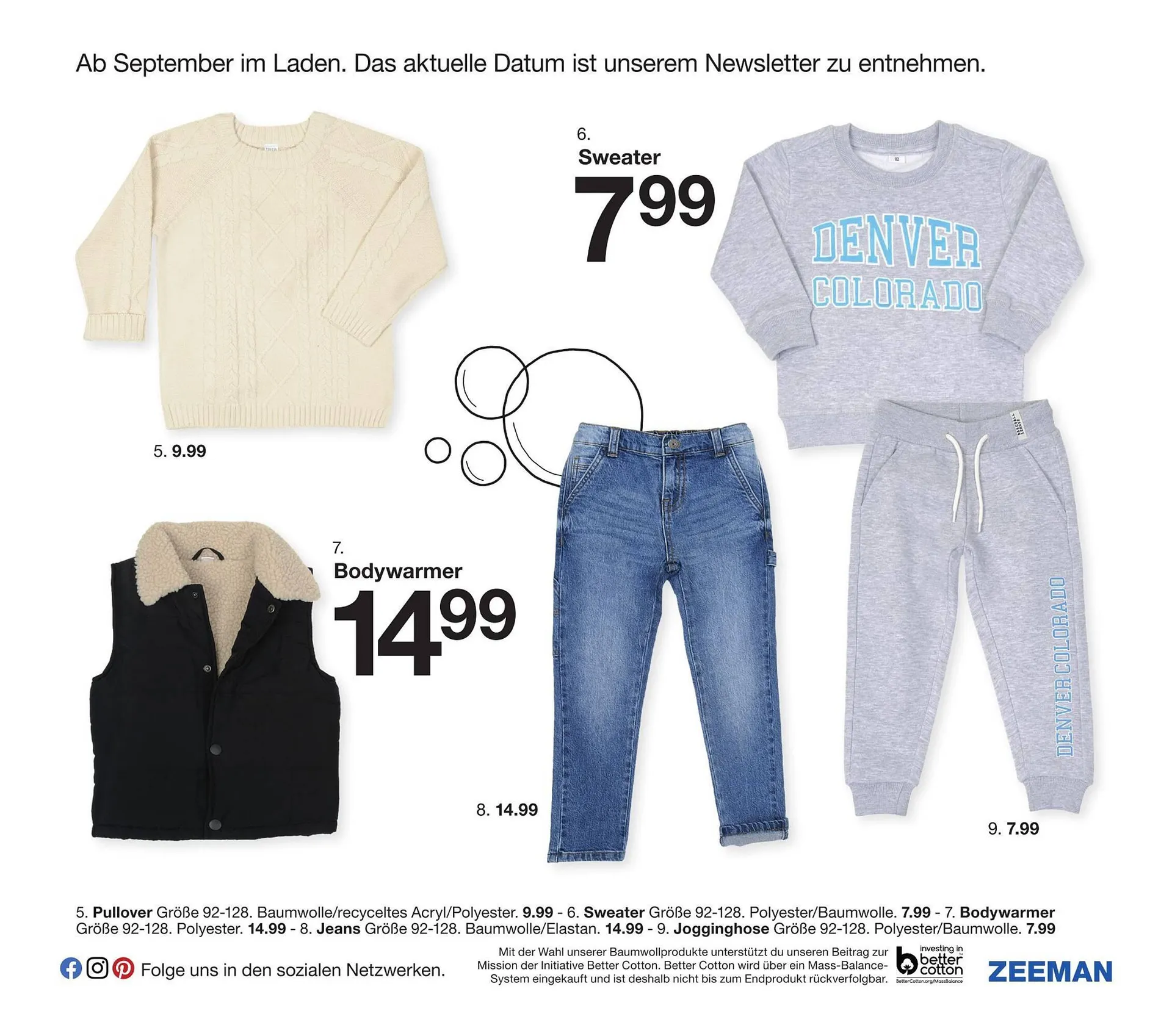 Zeeman Prospekt von 1. September bis 30. November 2024 - Prospekt seite 37