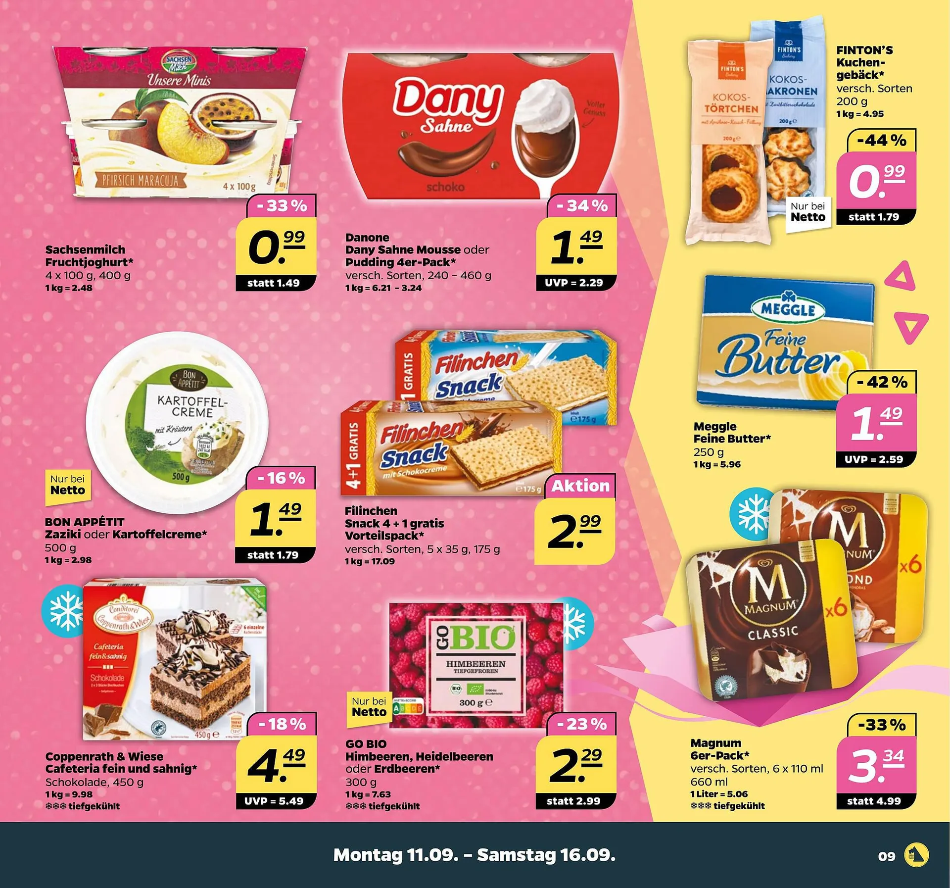 NETTO Prospekt von 11. September bis 16. September 2023 - Prospekt seite 9