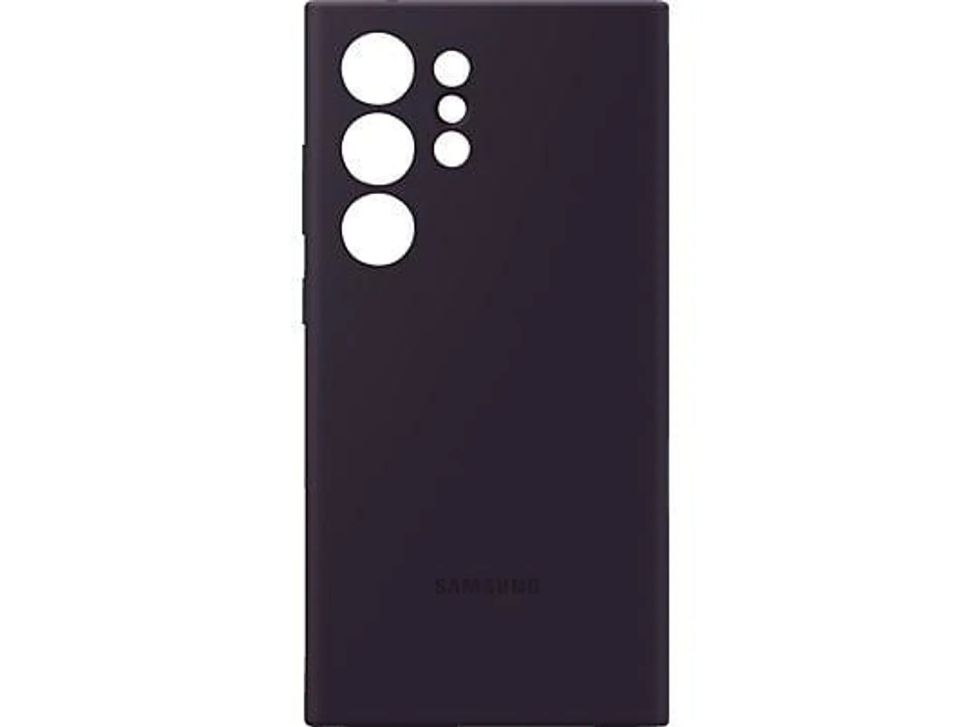 SAMSUNG Silicone Case, Backcover, Samsung, Galaxy S24 Ultra, Dark Violet