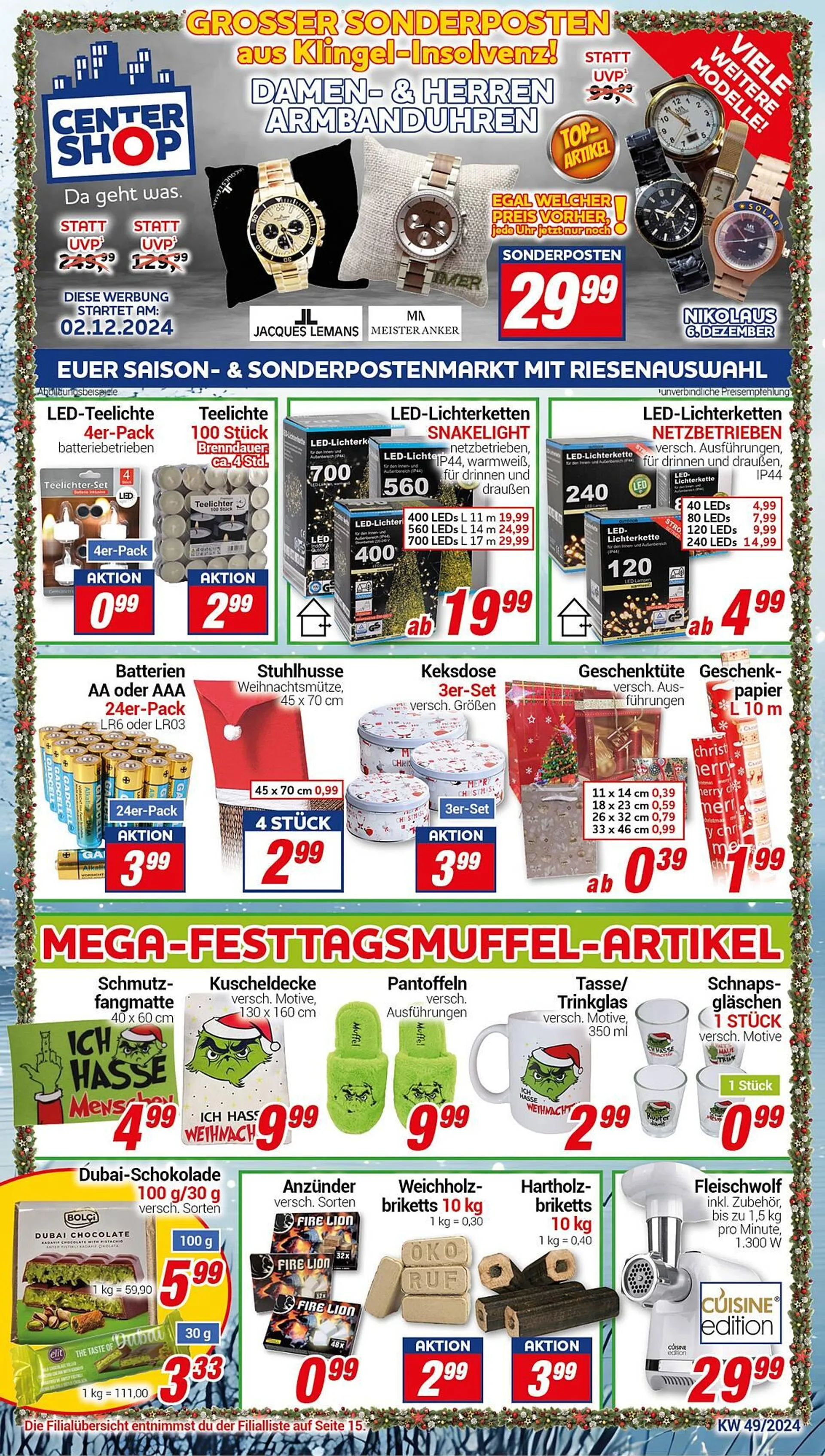 CENTERSHOP Prospekt - 1