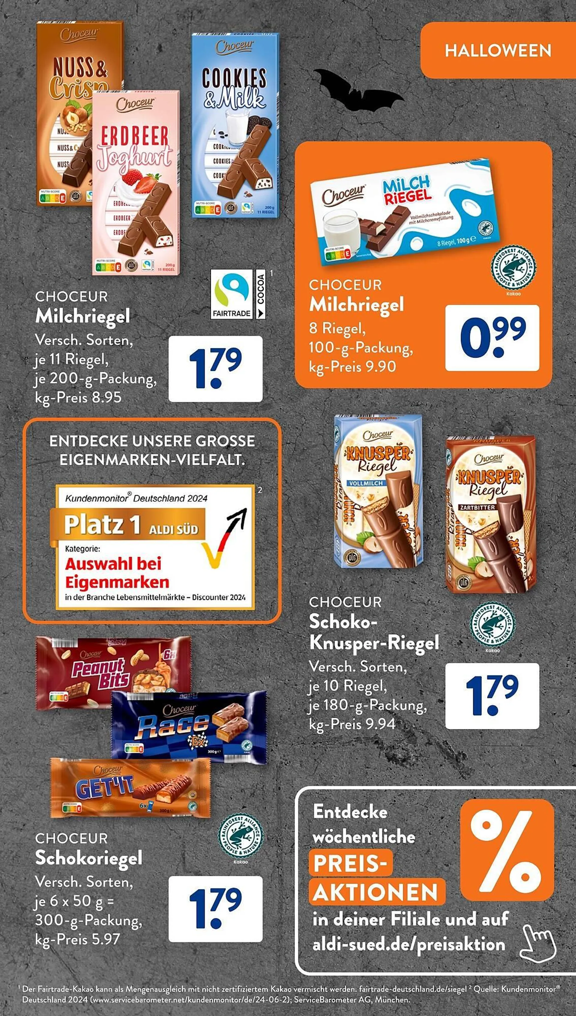 Aldi Süd Prospekt von 1. Oktober bis 31. Oktober 2024 - Prospekt seite 27