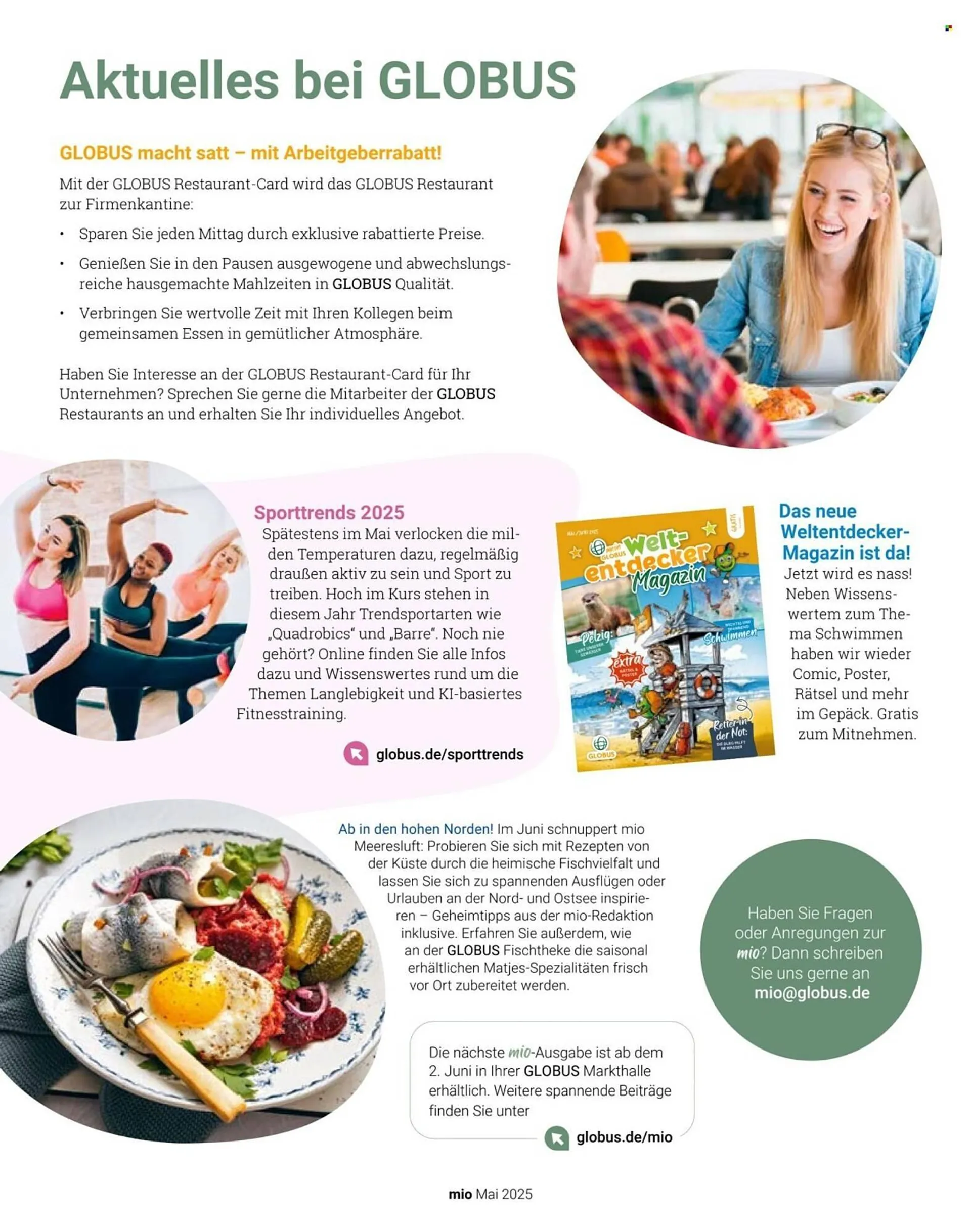 Globus Prospekt von 8. Mai bis 31. Mai 2025 - Prospekt seite 34