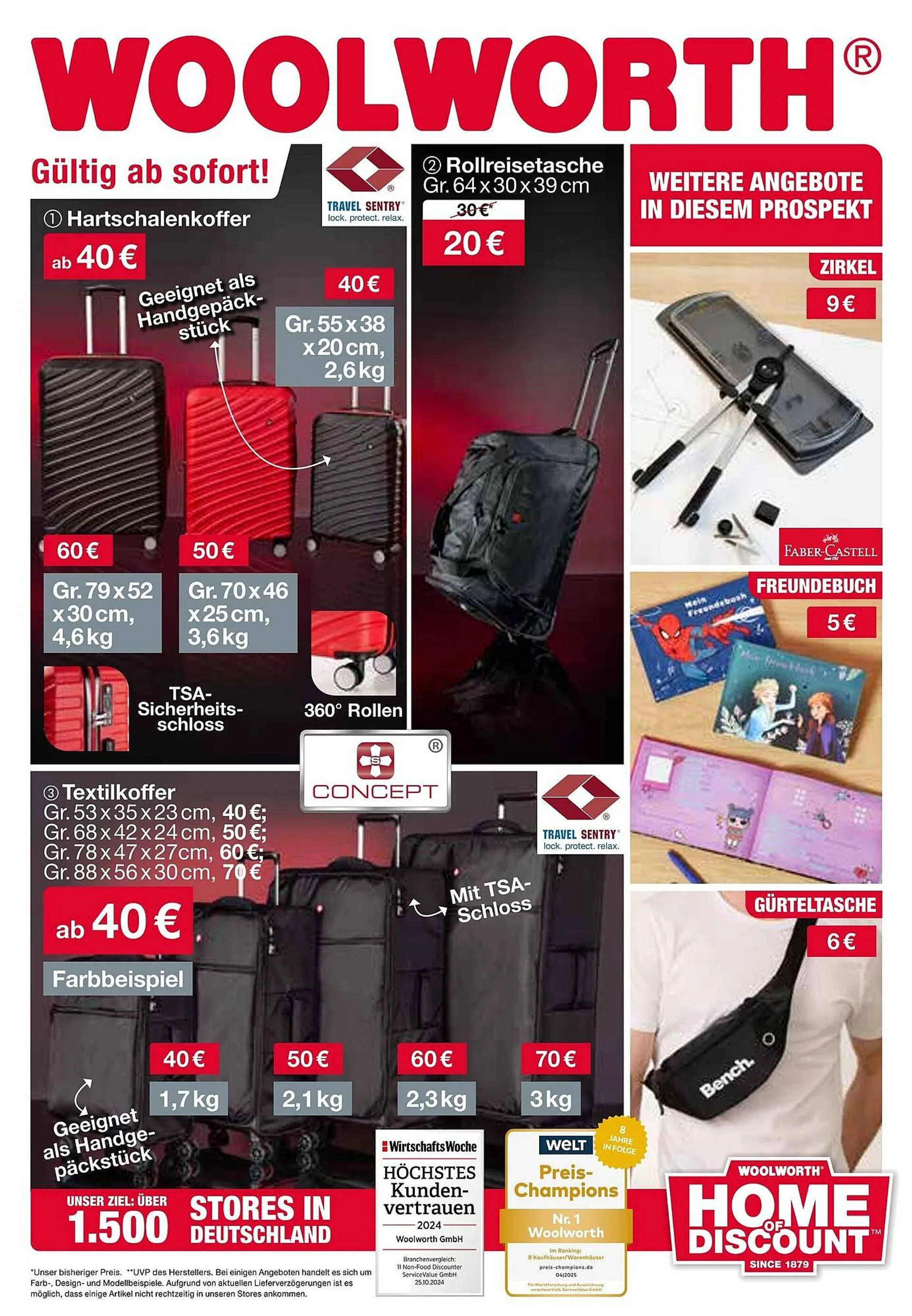 Woolworth Prospekt von 11. Juli bis 21. Juli 2025 - Prospekt seite 1