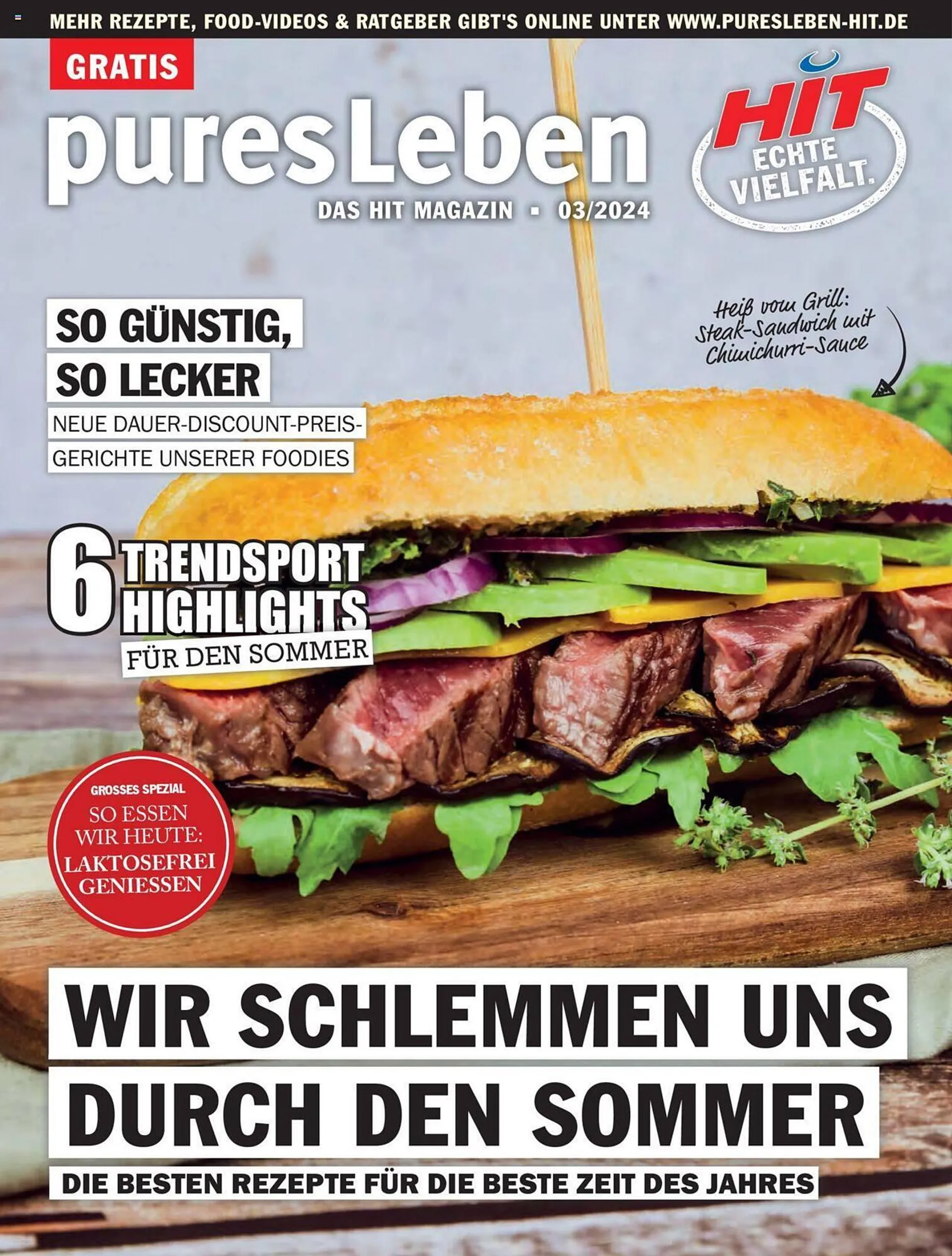 Hit BBQ Magazin von 1. Juli bis 31. Dezember 2024 - Prospekt seite 1