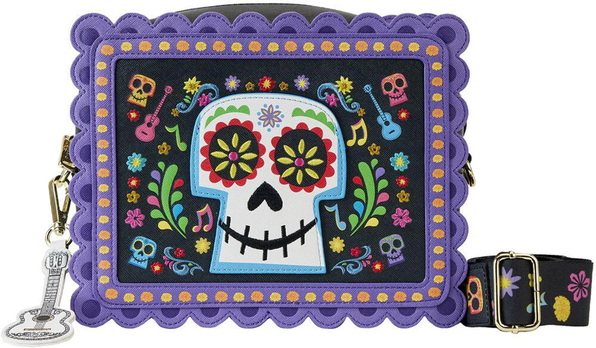 "Loungefly - Miguel Floral Skull" Handtasche multicolor von Coco