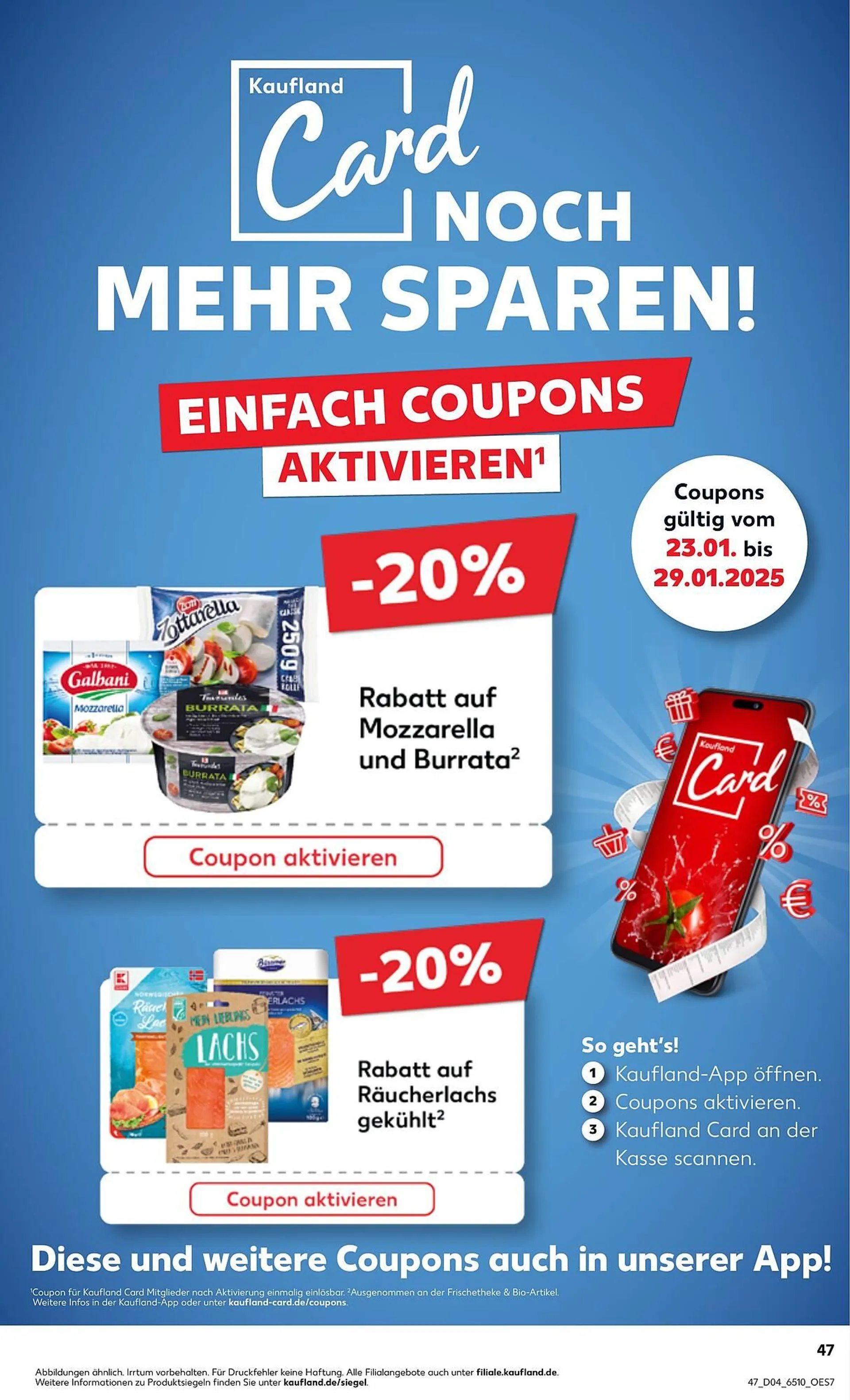 Kaufland Prospekt von 23. Januar bis 29. Januar 2025 - Prospekt seite 47