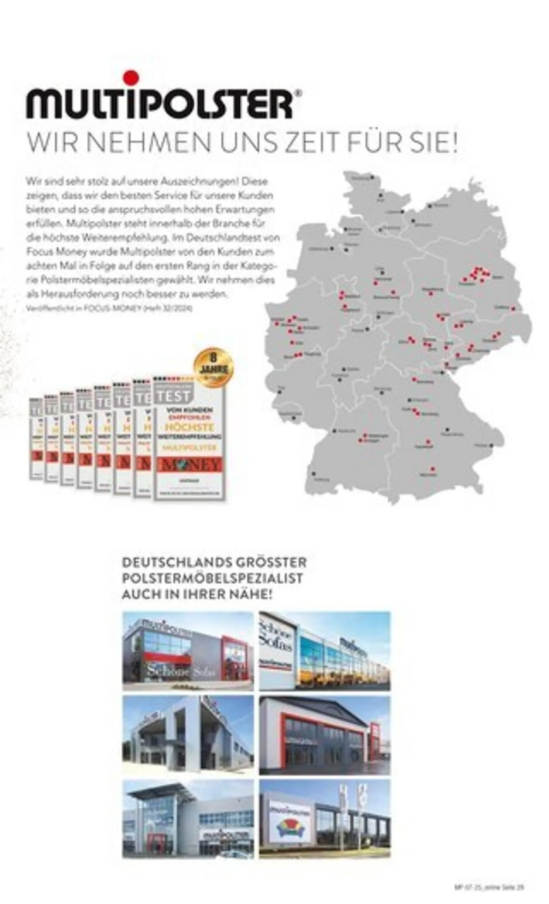 Multipolster Prospekt von 12. Februar bis 28. Februar 2025 - Prospekt seite 29