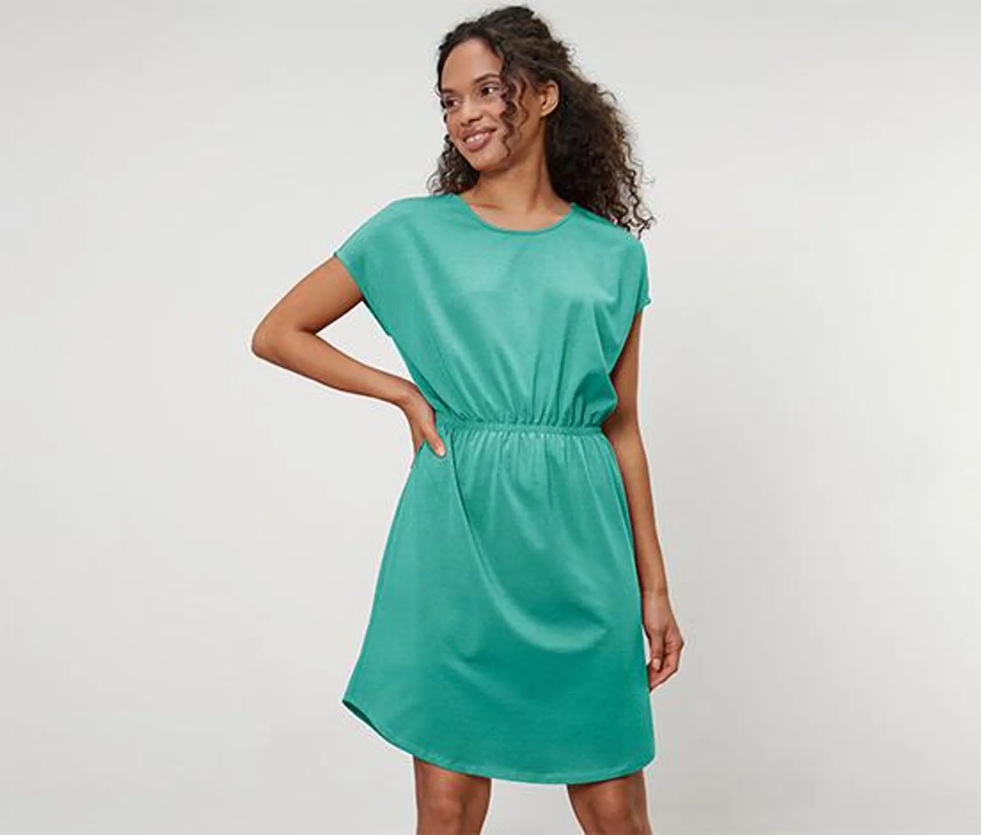 Jersey-Kleid, mintgrün