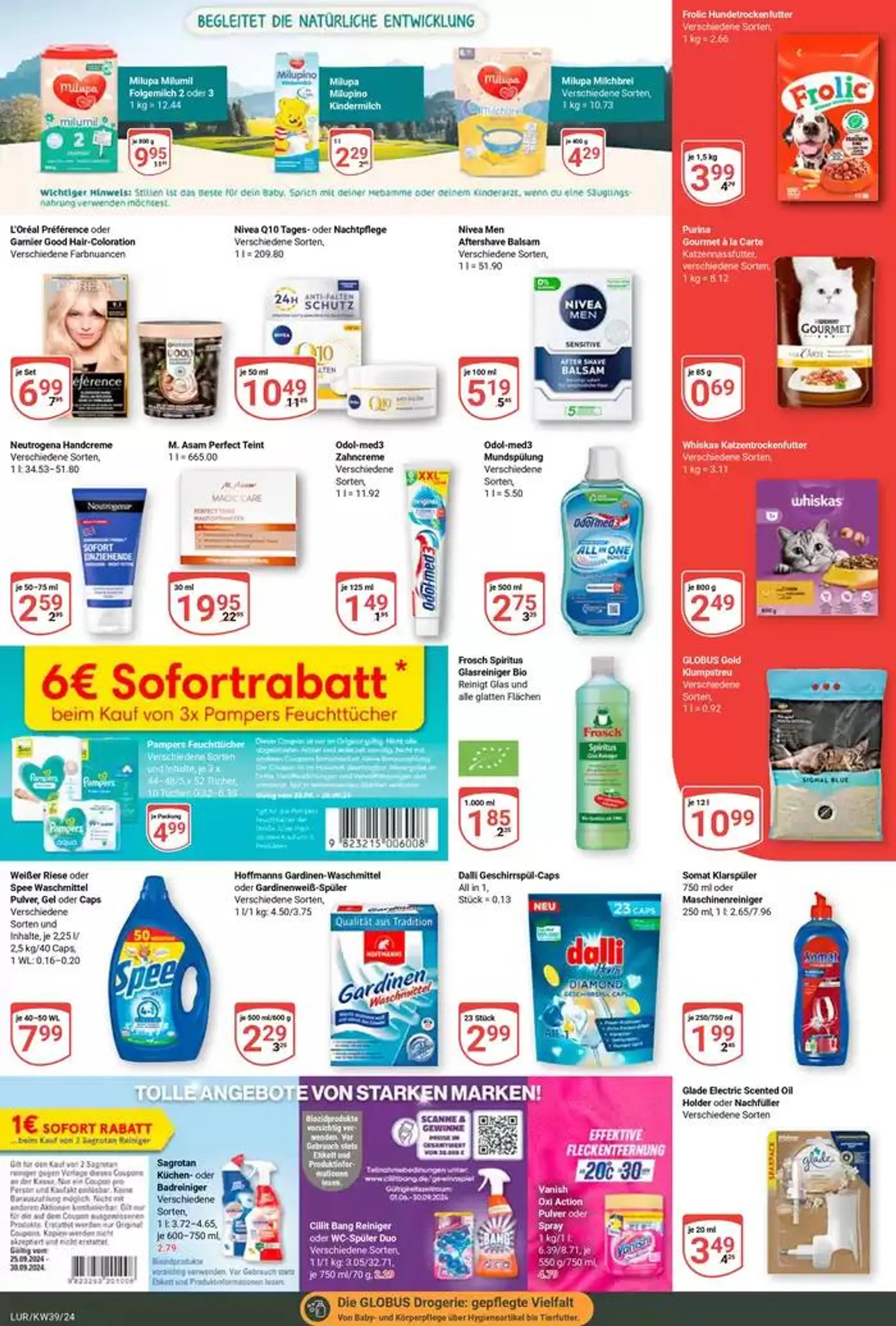 Tolle Rabatte auf ausgewählte Produkte von 22. September bis 6. Oktober 2024 - Prospekt seite 18