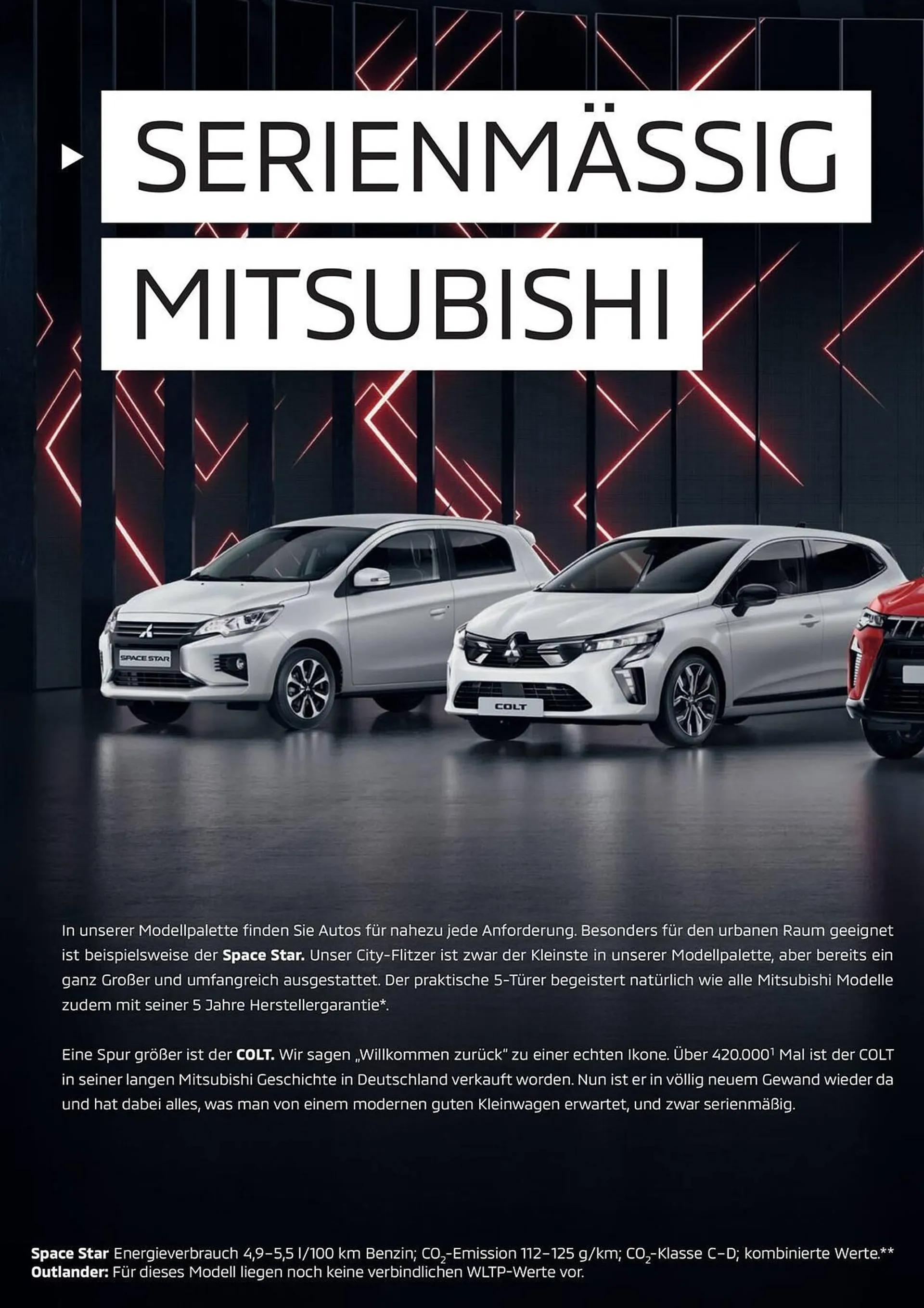 Mitsubishi Prospekt von 1. Juli bis 1. Juli 2025 - Prospekt seite 46