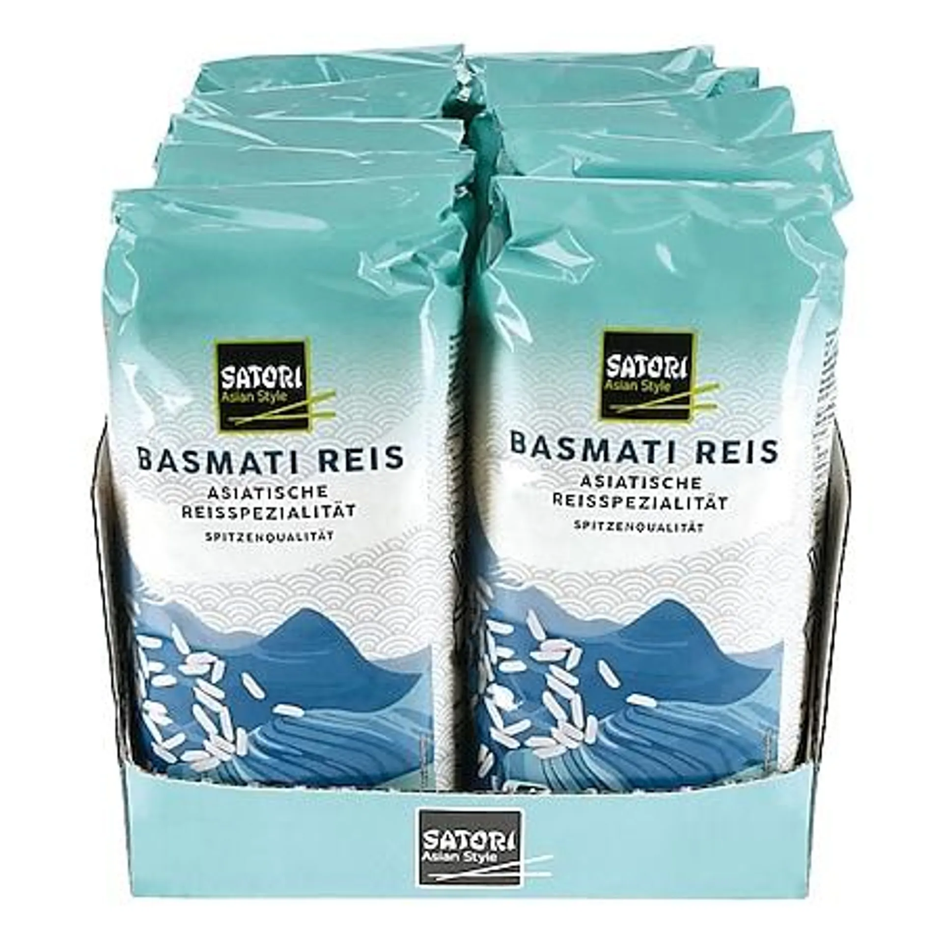 Satori Basmatireis 1 kg, 10er Pack