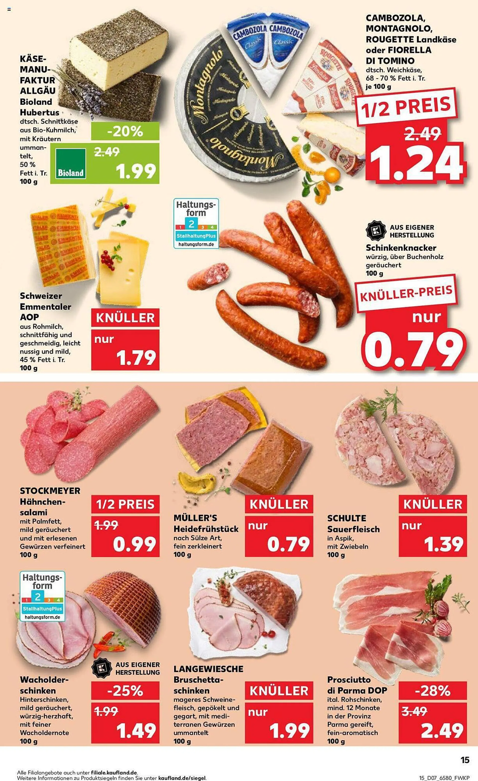 Kaufland Prospekt von 15. Februar bis 21. Februar 2024 - Prospekt seite 15