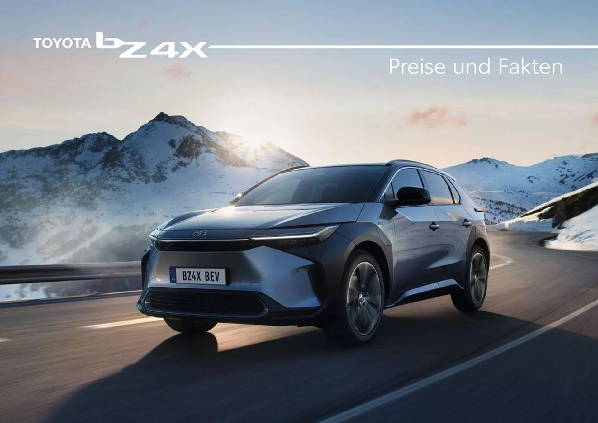 Toyota bZ4x von 11. Mai bis 11. Mai 2025 - Prospekt seite 1