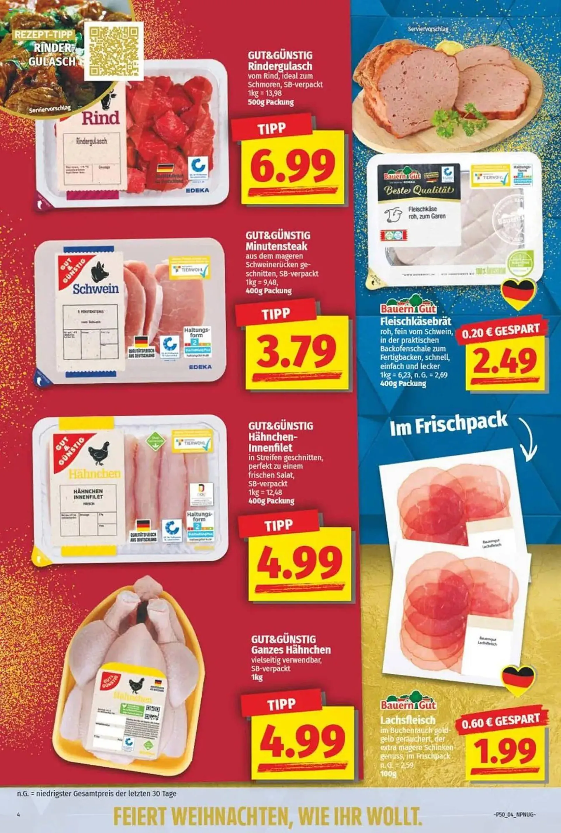 NP Discount Prospekt von 9. Dezember bis 14. Dezember 2024 - Prospekt seite 4