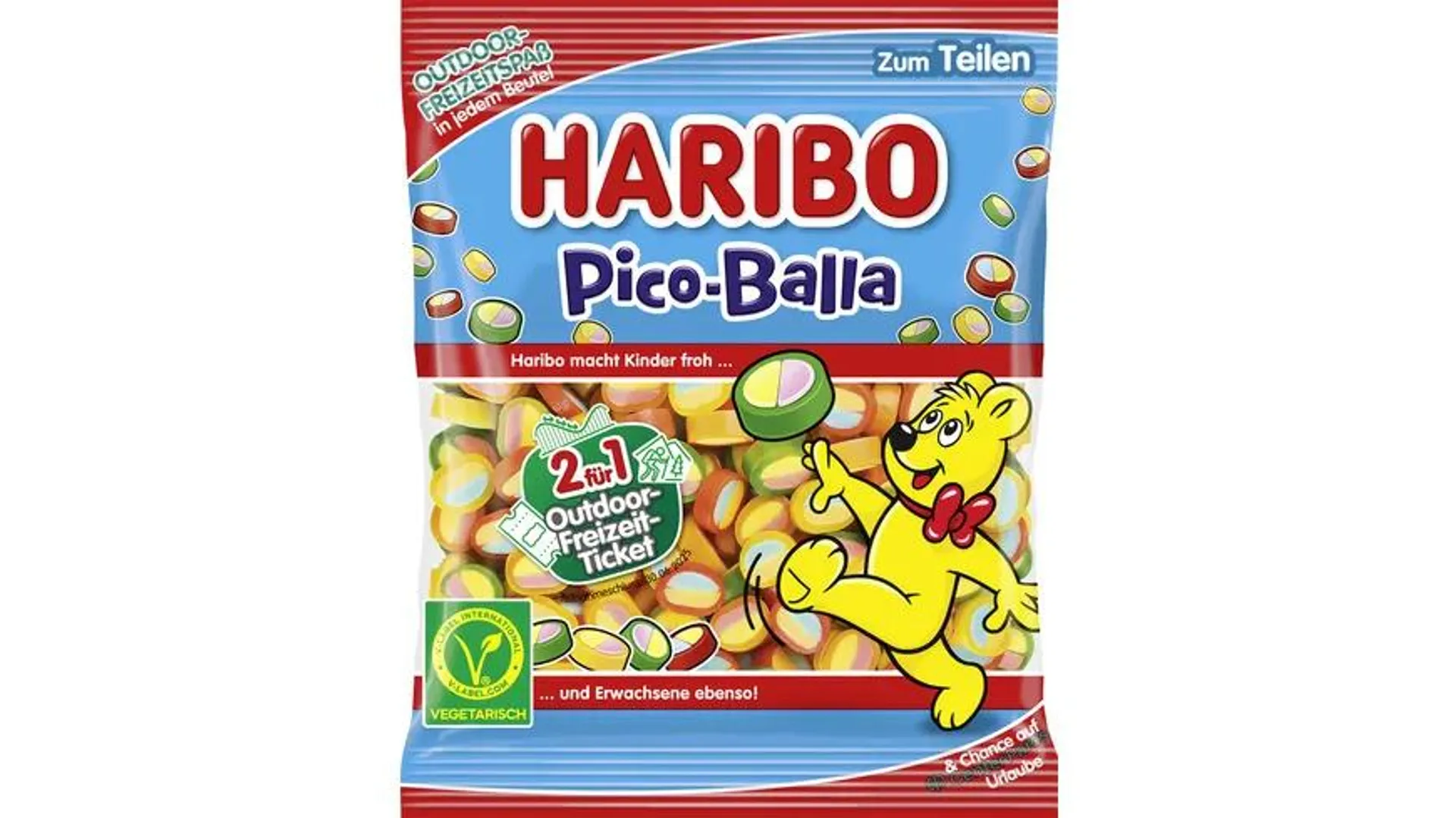 Haribo Fruchtgummi-Konfekt Pico-Balla