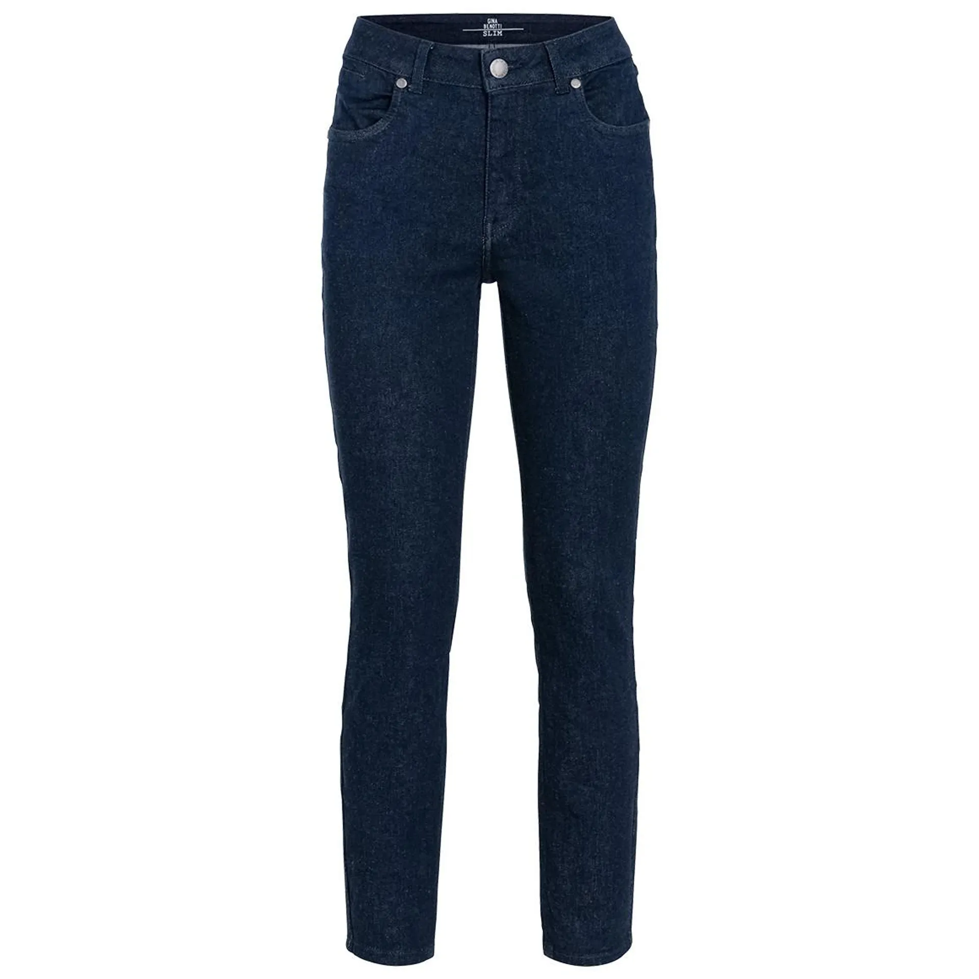 Damen Slim-Jeans mit 4 Taschen