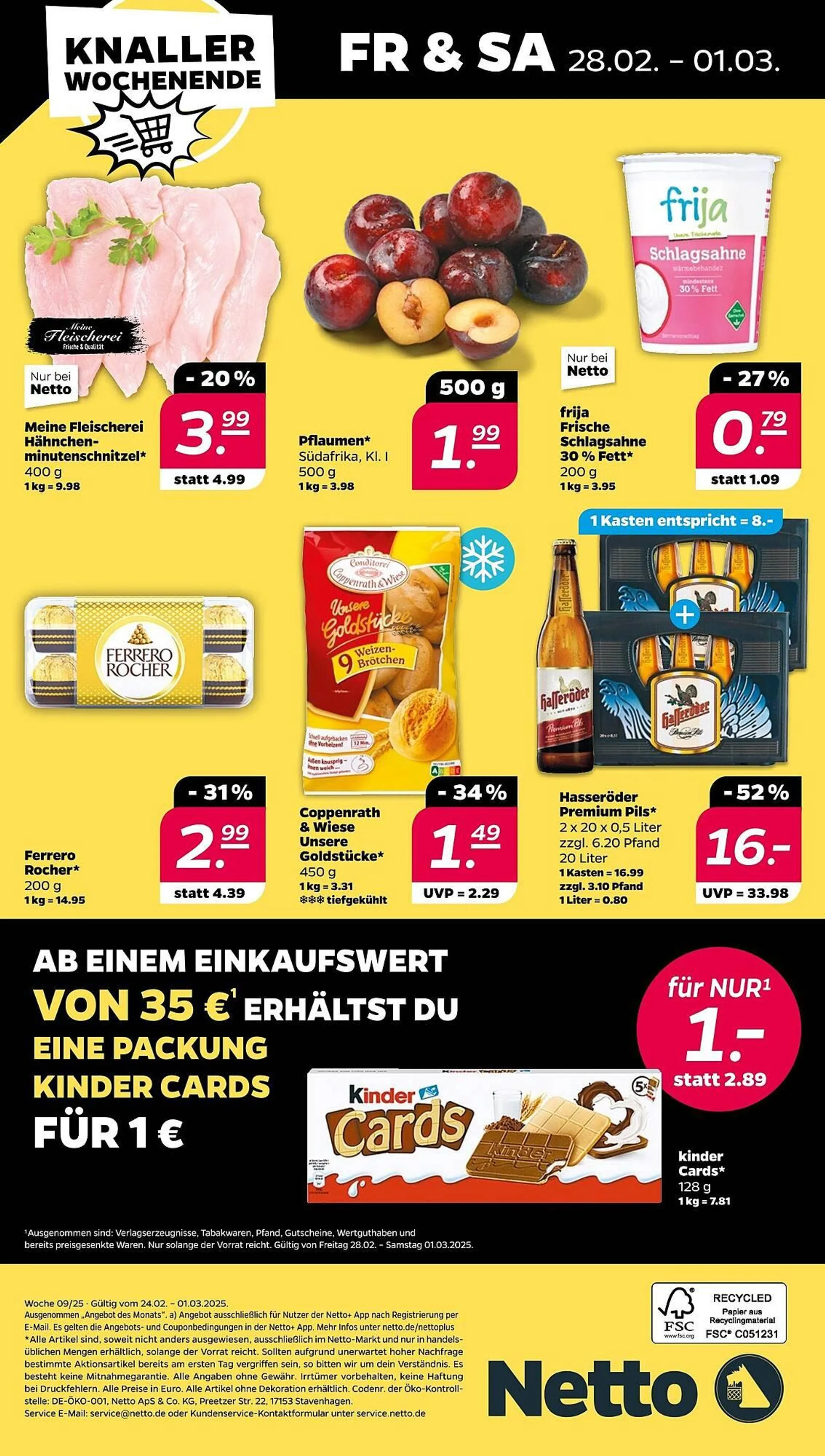 NETTO Prospekt von 24. Februar bis 1. März 2025 - Prospekt seite 32