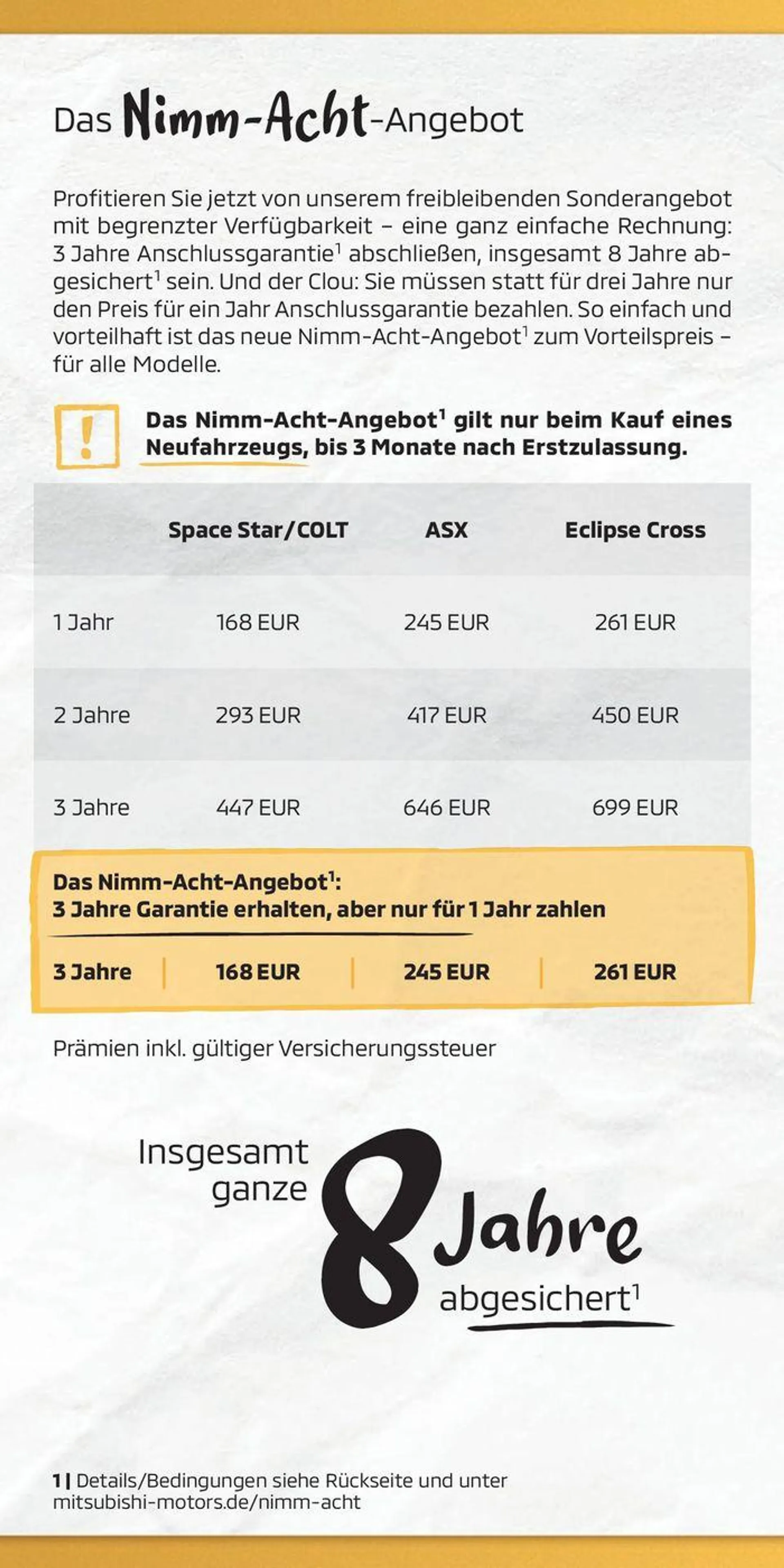 Mitsubishi Prospekt von 1. Juli bis 1. Juli 2025 - Prospekt seite 4