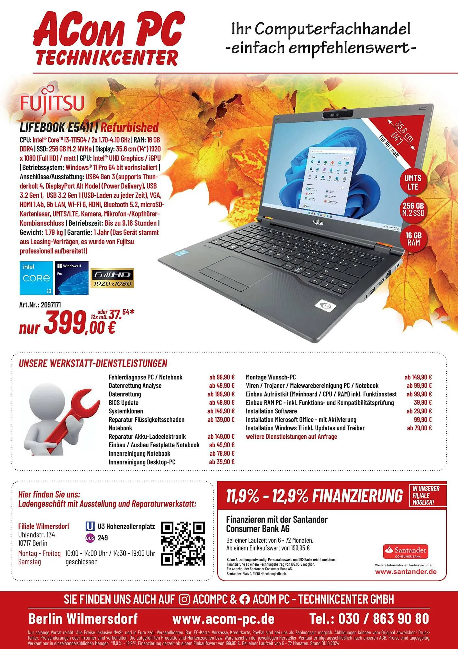 ACom PC Prospekt von 1. Oktober bis 30. November 2024 - Prospekt seite 24