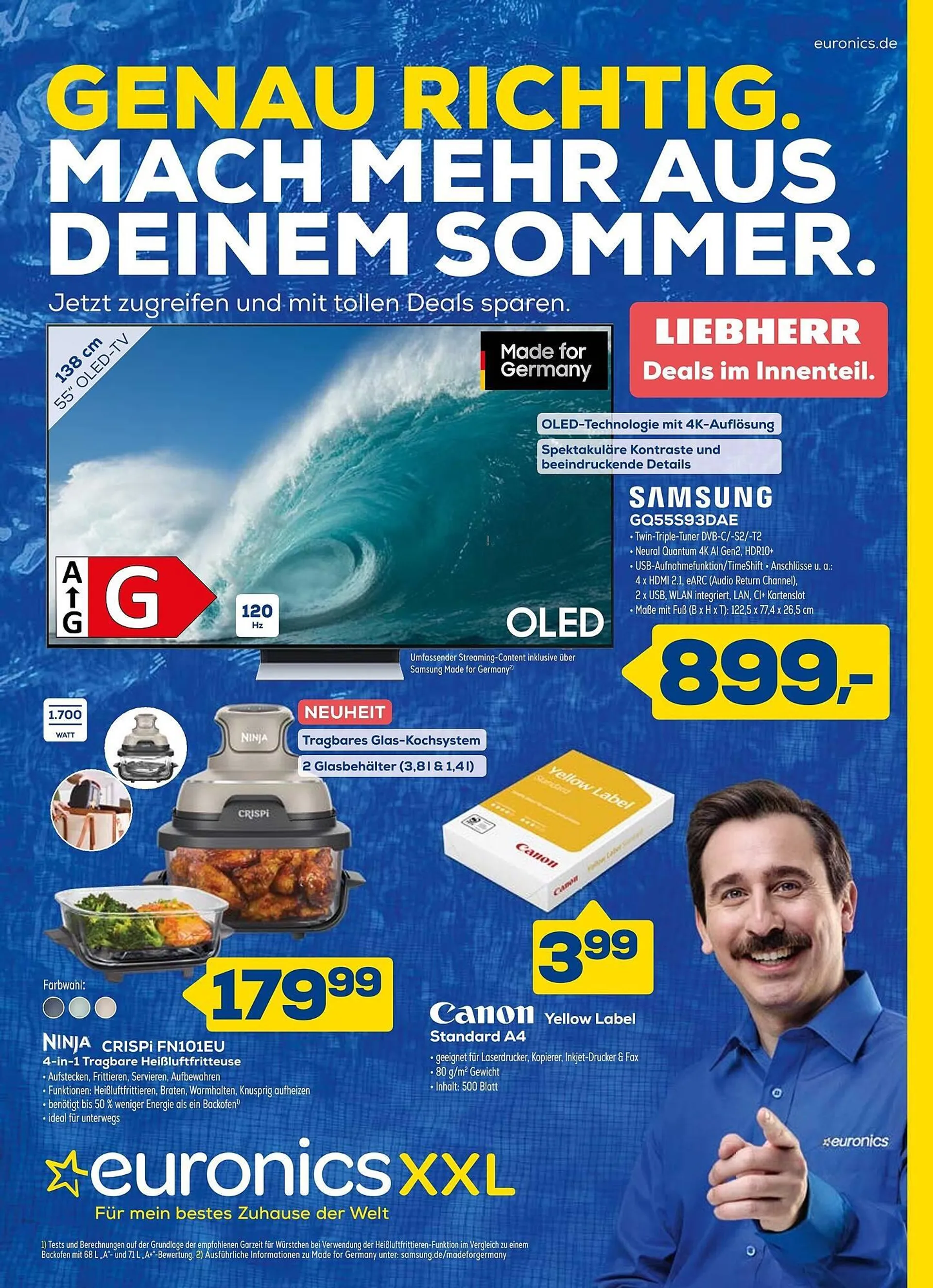 Euronics Prospekt von 30. Juli bis 10. August 2025 - Prospekt seite 1