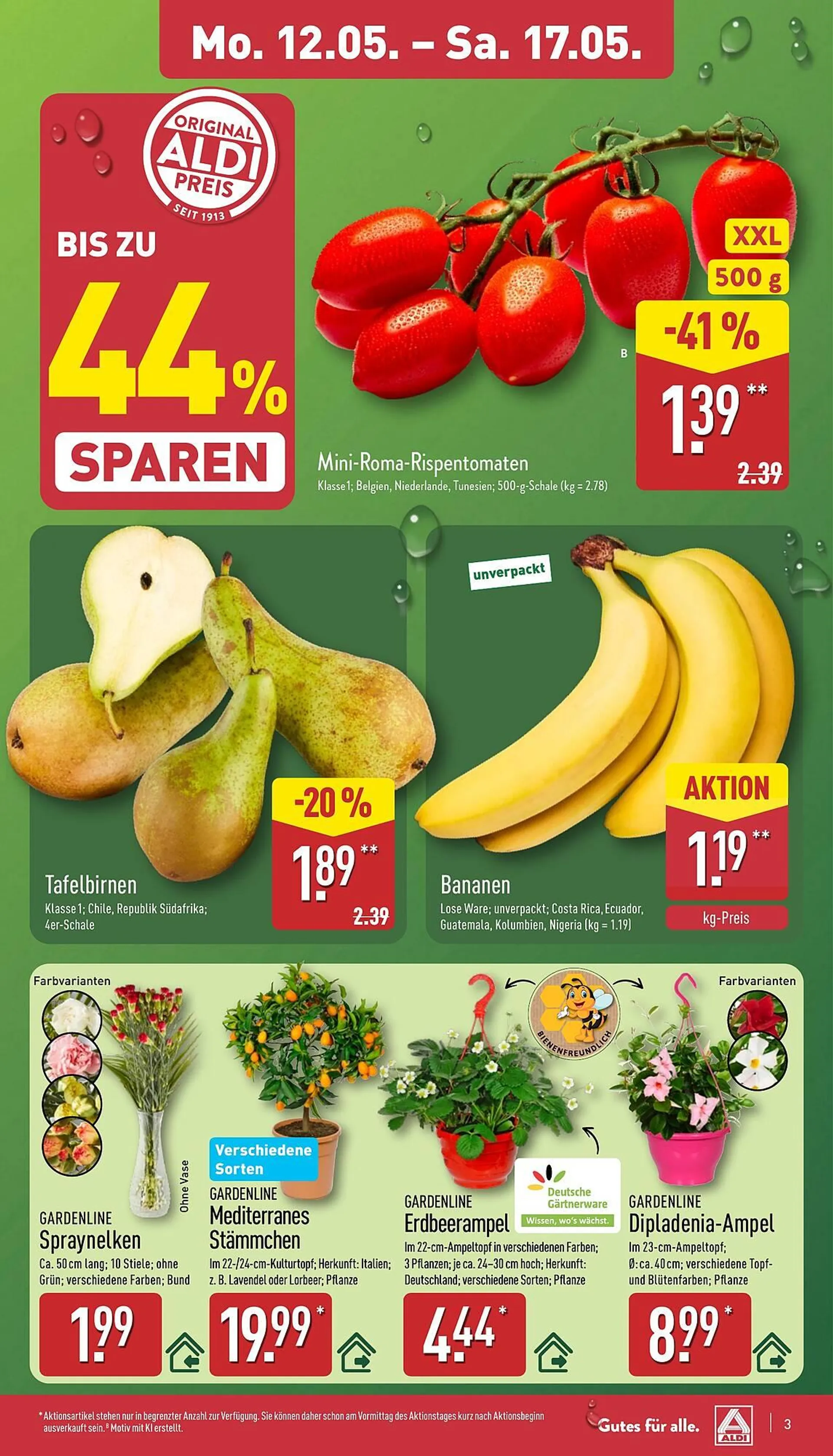 Aldi Nord Prospekt von 12. Mai bis 18. Mai 2025 - Prospekt seite 3