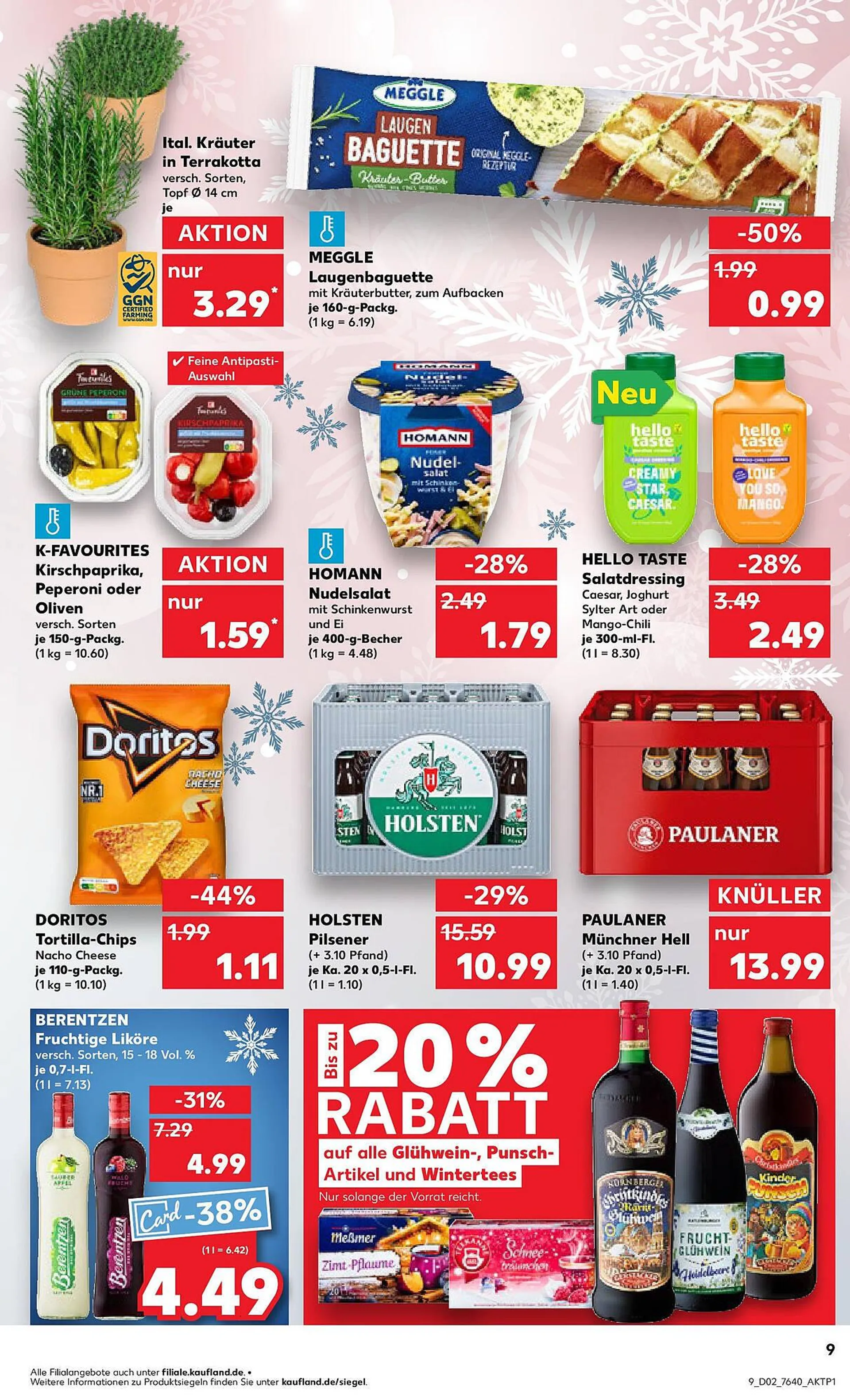 Kaufland Prospekt von 12. Januar bis 15. Januar 2025 - Prospekt seite 20
