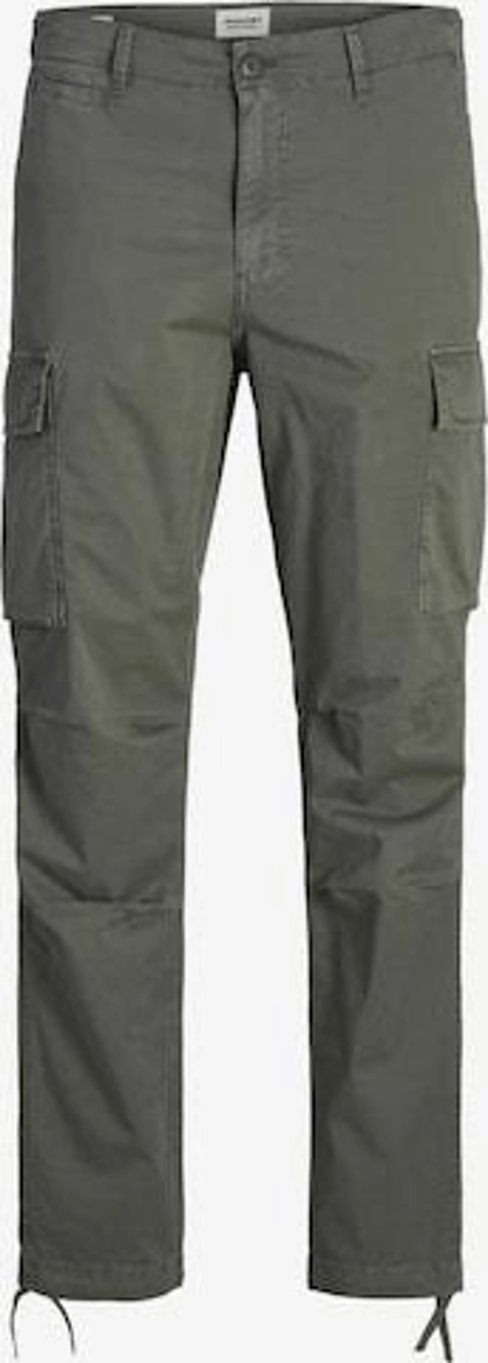 Jack & Jones Junior Regular Pants 'Ace Tucker' in Olive