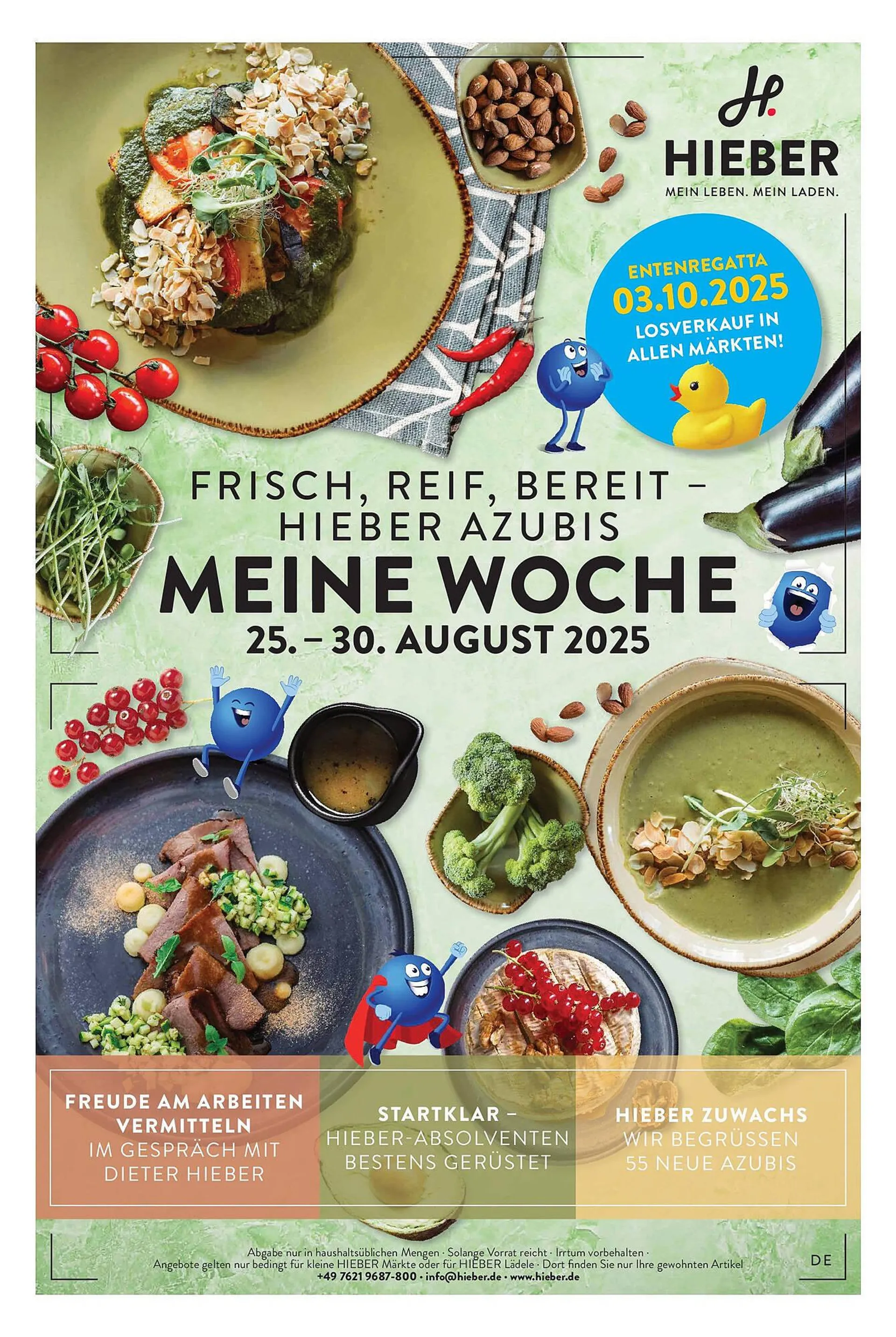 Hieber's Frische Center Prospekt von 24. August bis 30. August 2025 - Prospekt seite 1