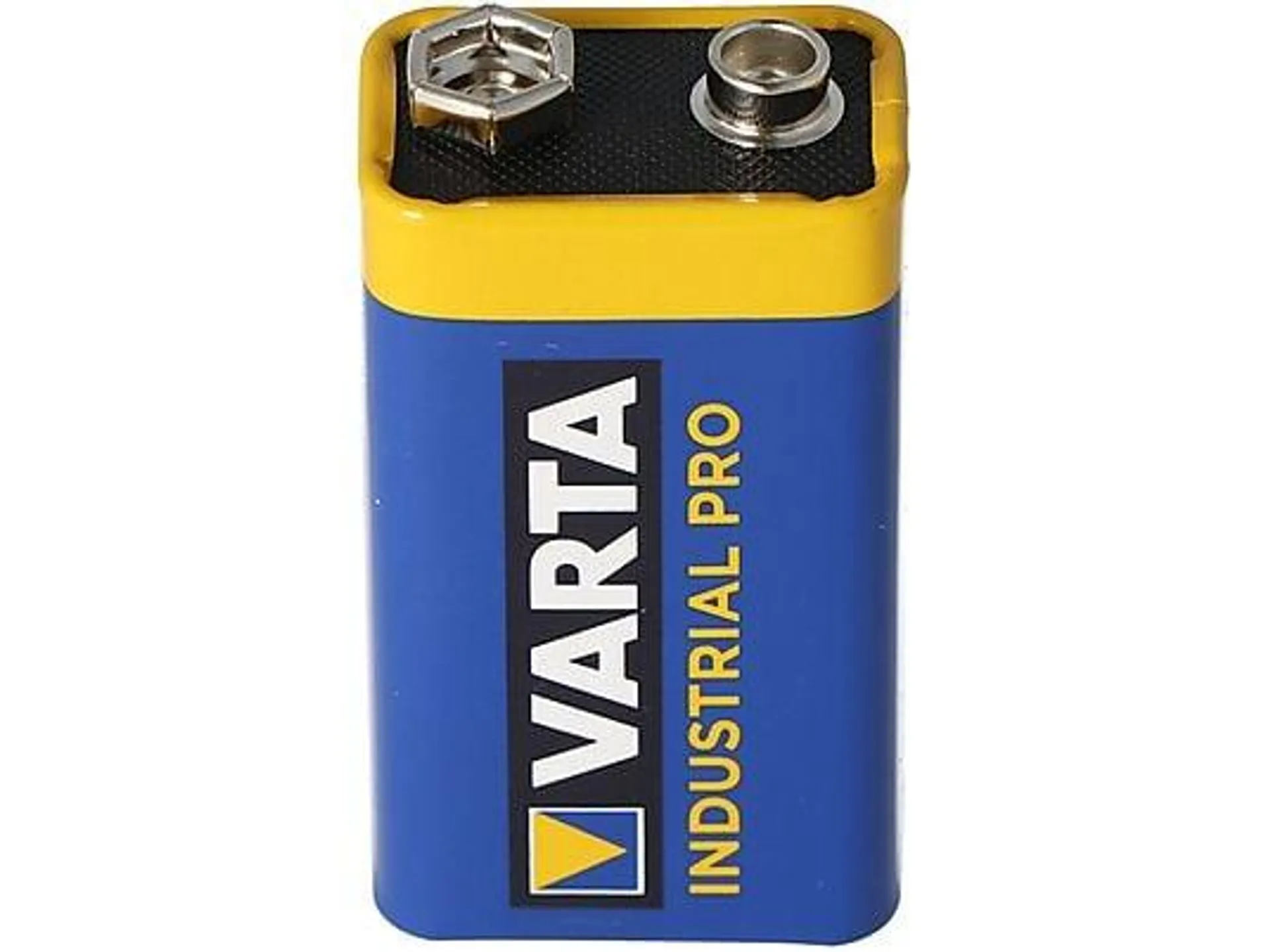 VARTA 4022 Industrial 9-Volt Batterie 9 Volt 550mAh 6AM6 Alkali-Mangan Batterie, 550 mAh