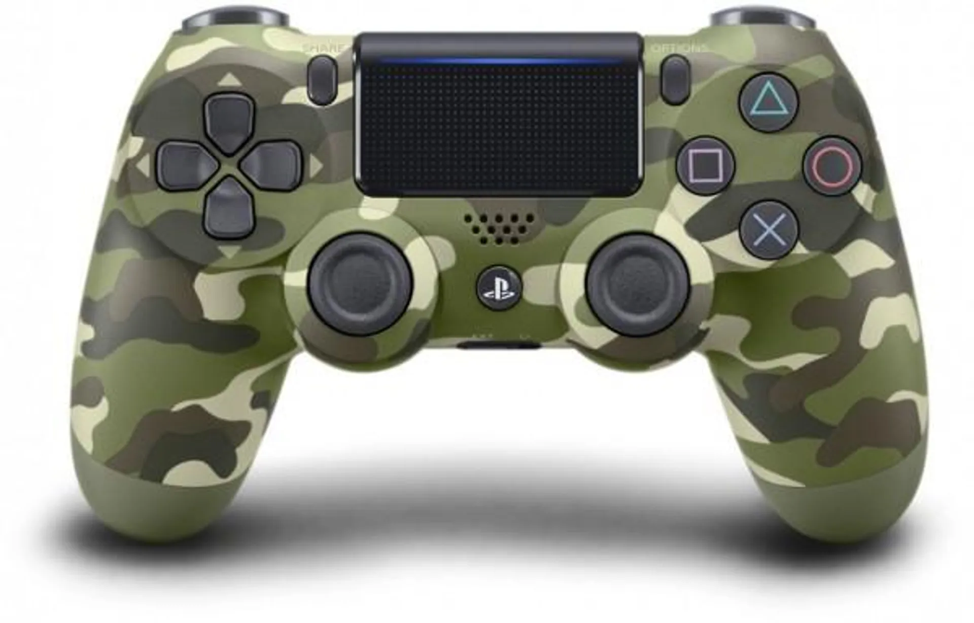 Sony Wireless Dualshock Controller V.2 Controller green camouflage