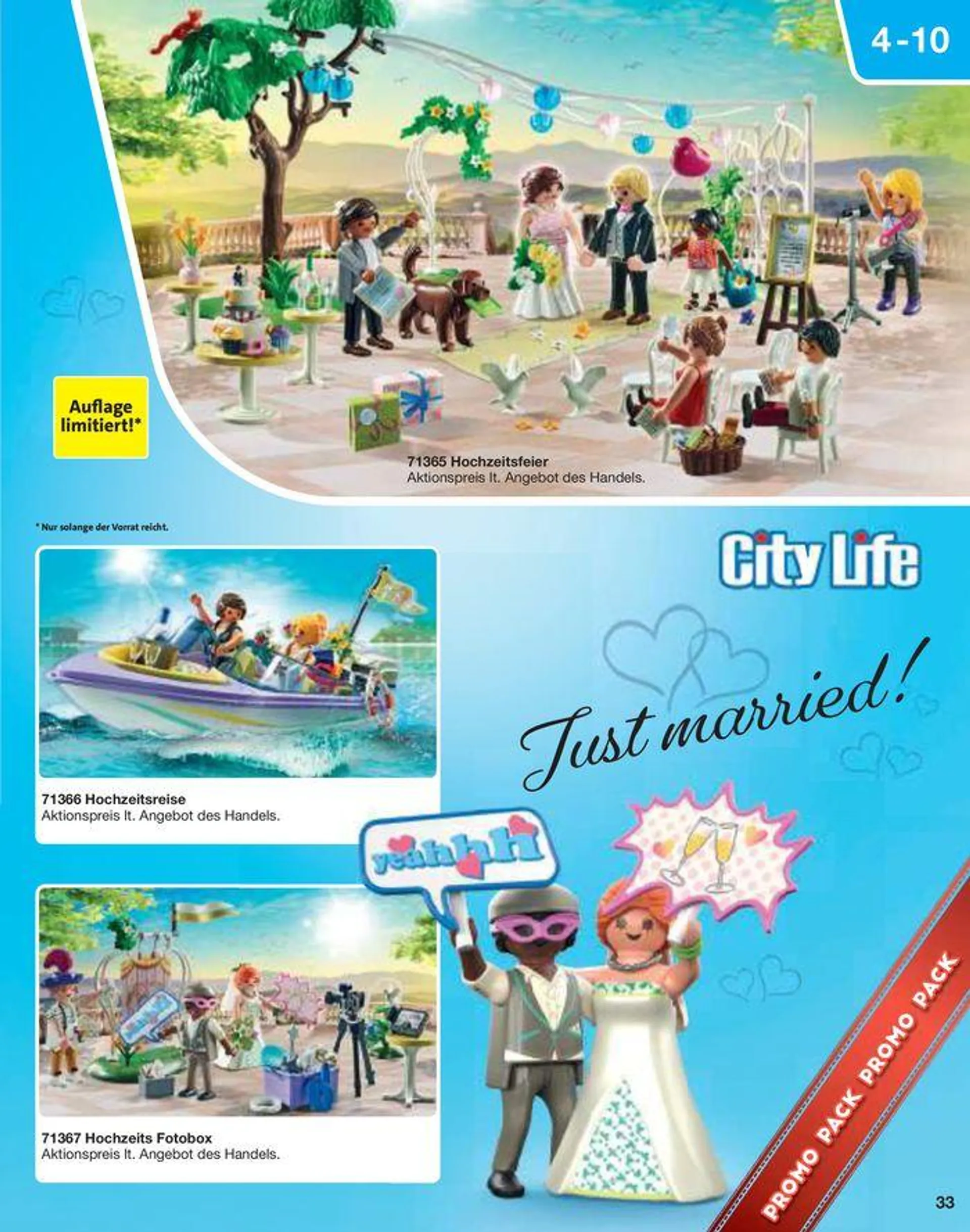 50 Years Of Playmobil von 9. Juli bis 31. Dezember 2024 - Prospekt seite 33