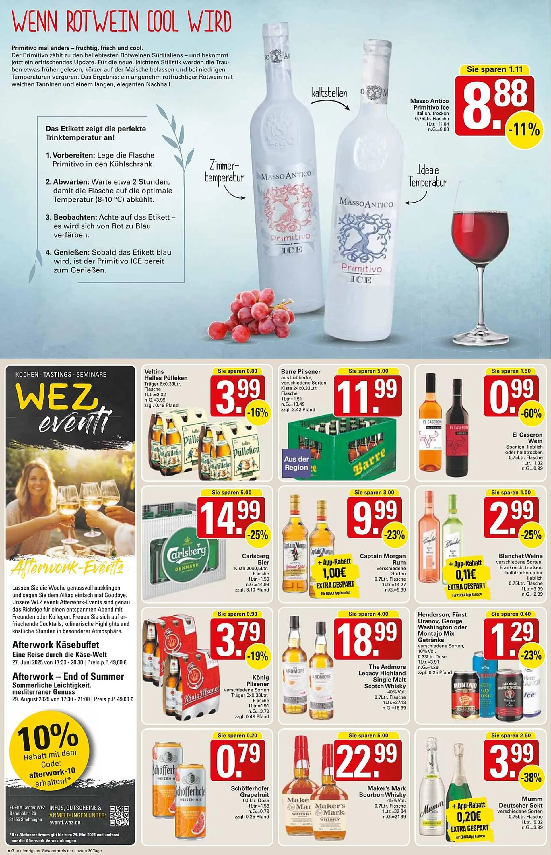 WEZ Prospekt von 19. Mai bis 24. Mai 2025 - Prospekt seite 16