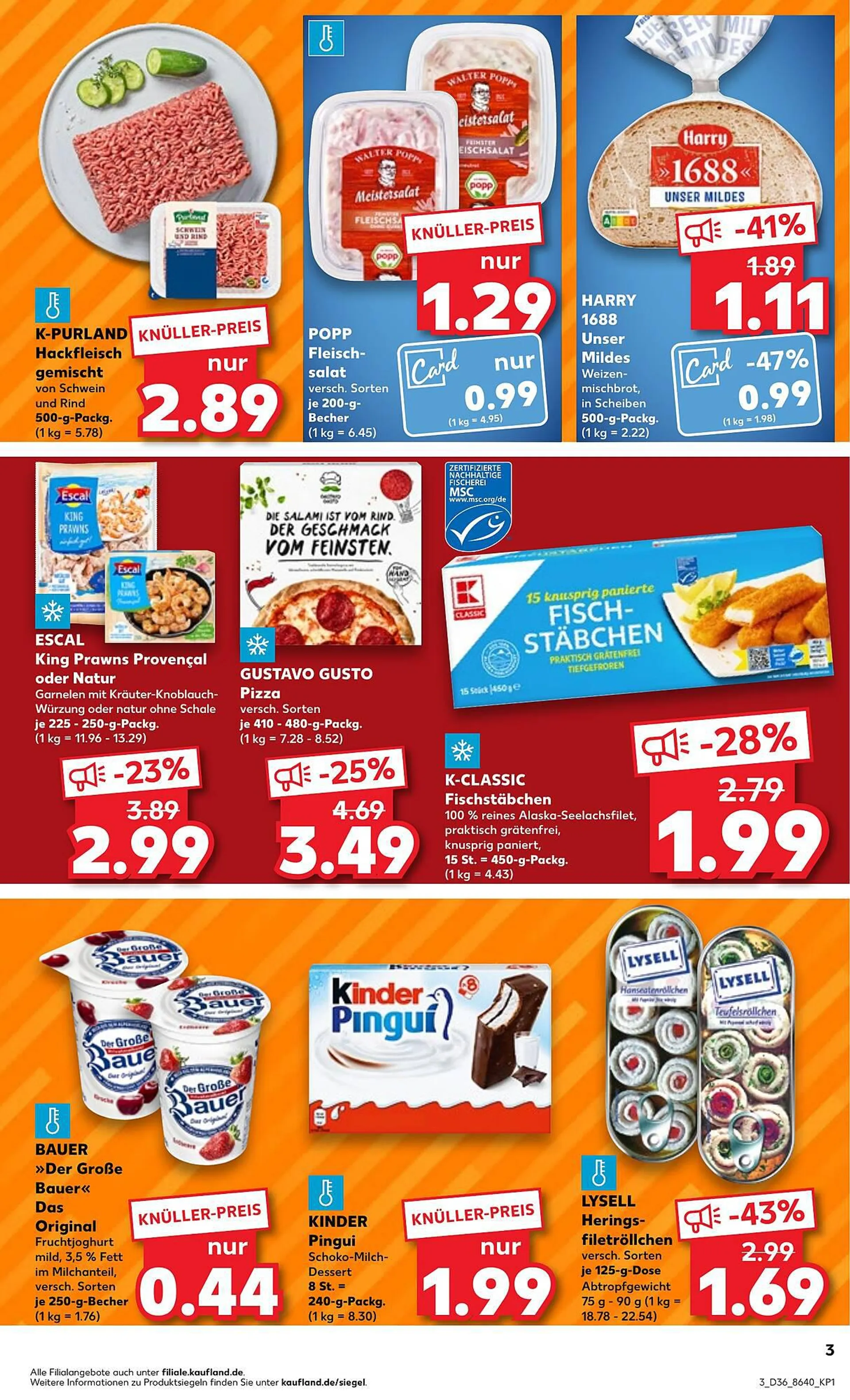 Kaufland Prospekt von 7. September bis 7. September 2023 - Prospekt seite 3