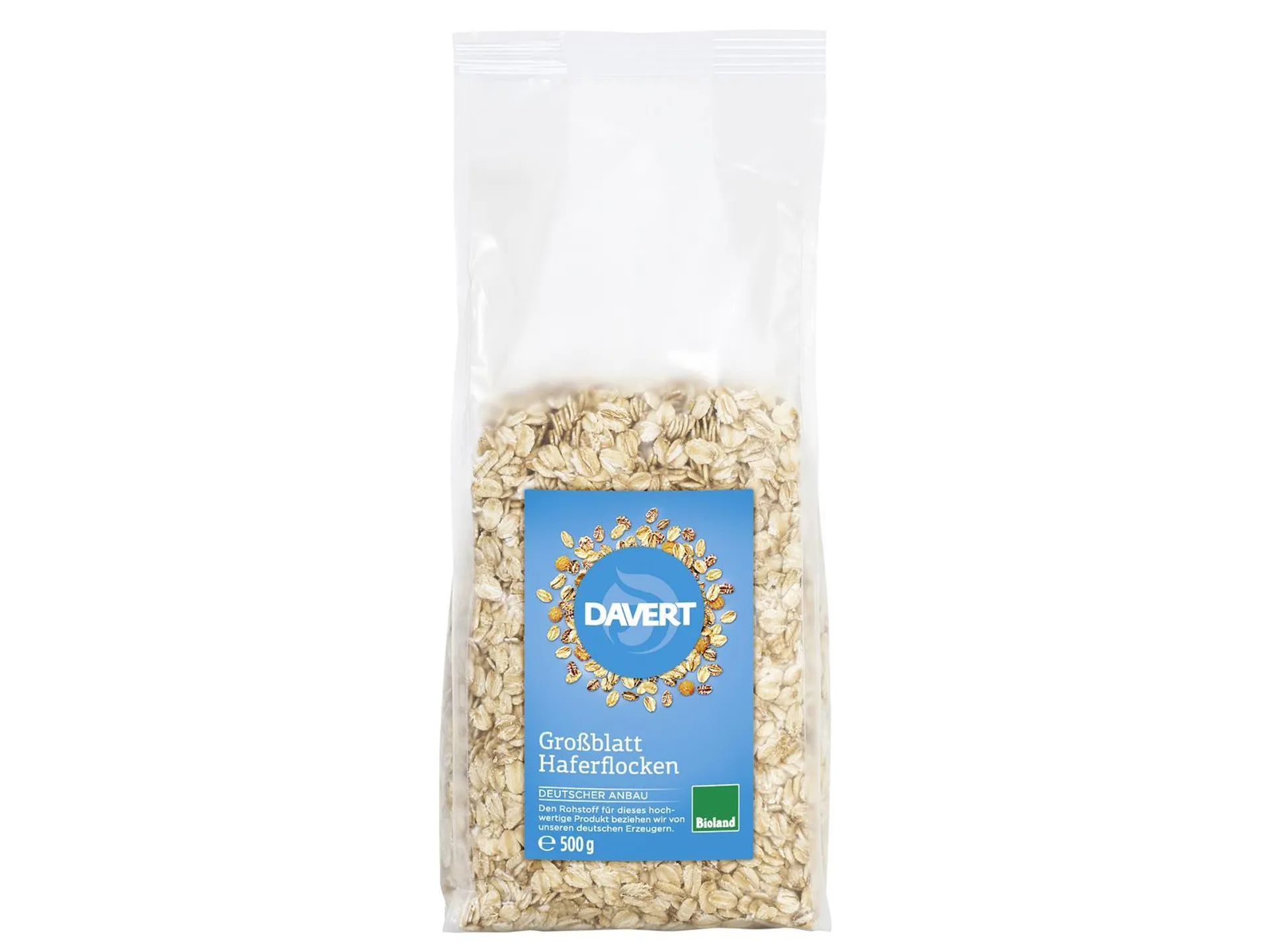 Davert Haferflocken Großblatt 500g