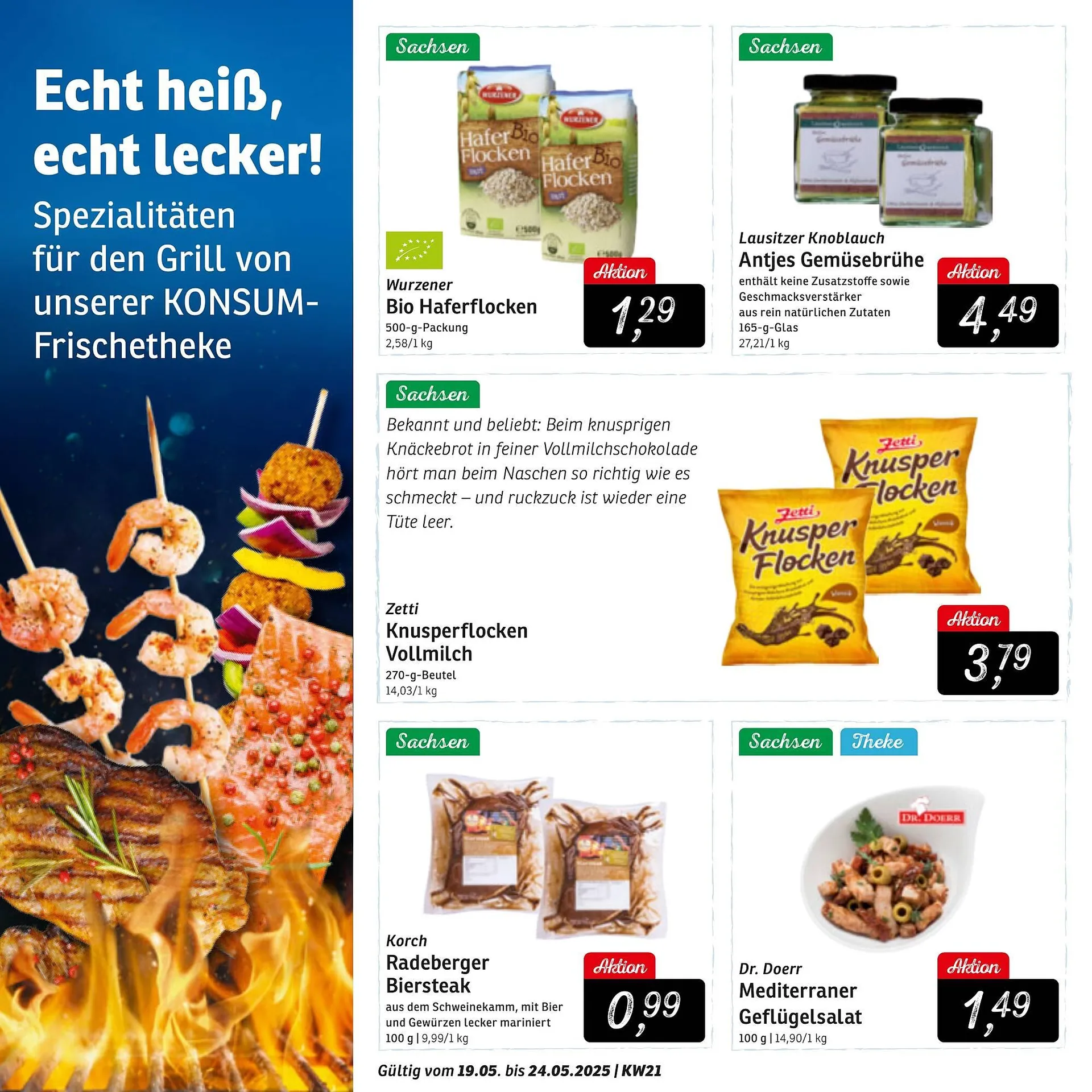 KONSUM Prospekt von 19. Mai bis 24. Mai 2025 - Prospekt seite 2
