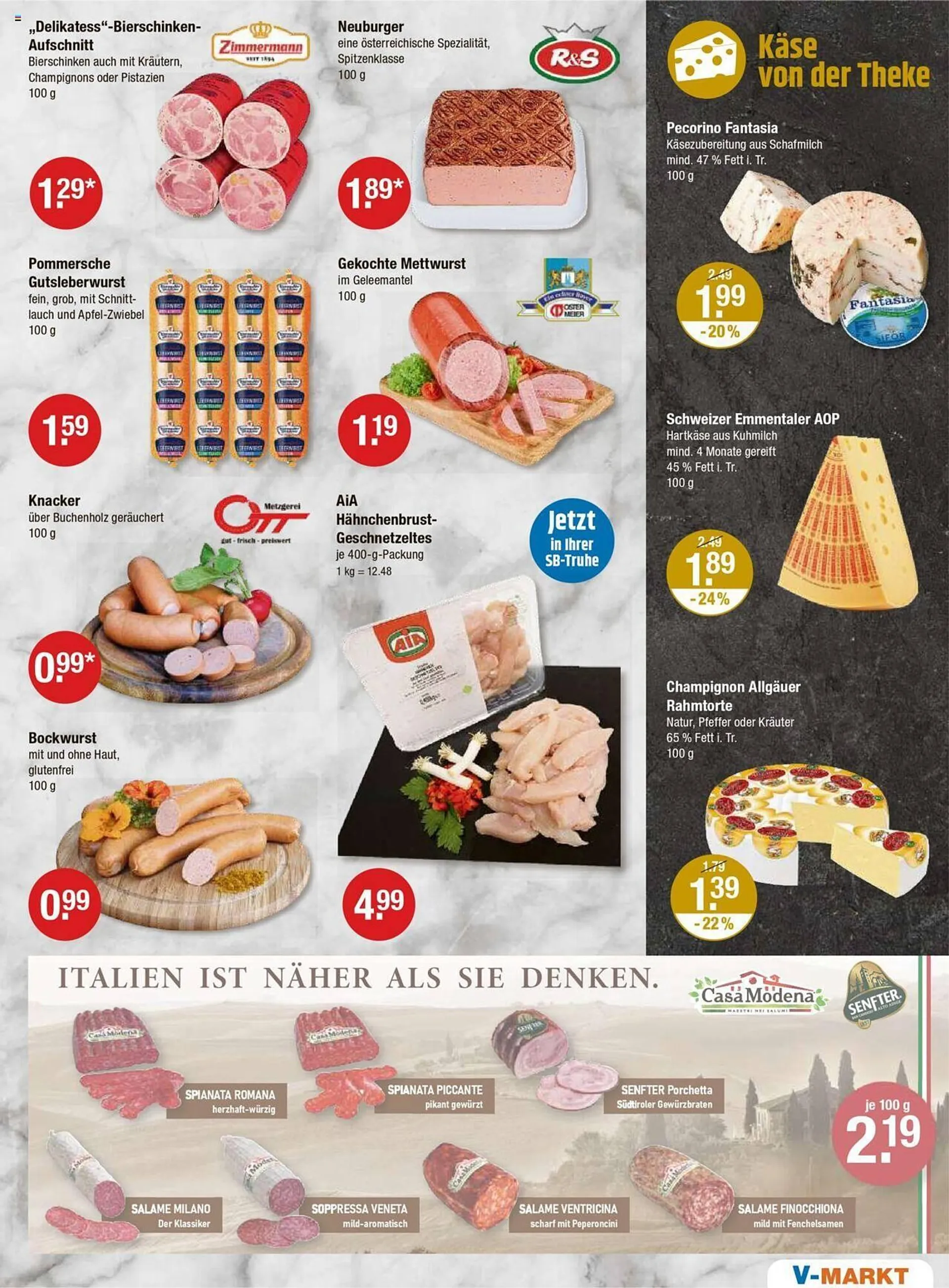 V Markt Prospekt von 4. Oktober bis 9. Oktober 2024 - Prospekt seite 3